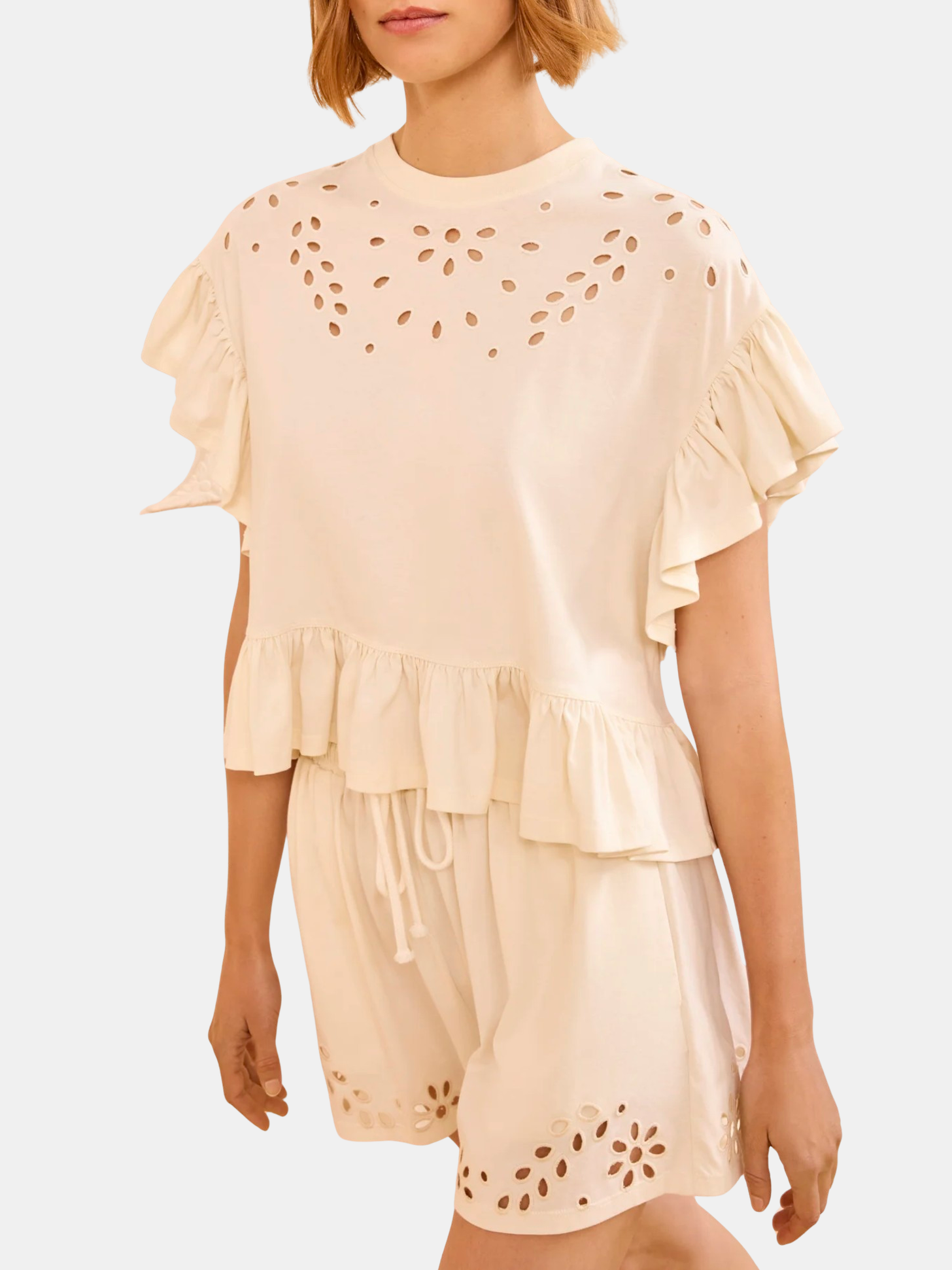 Mariana Top with Peplum