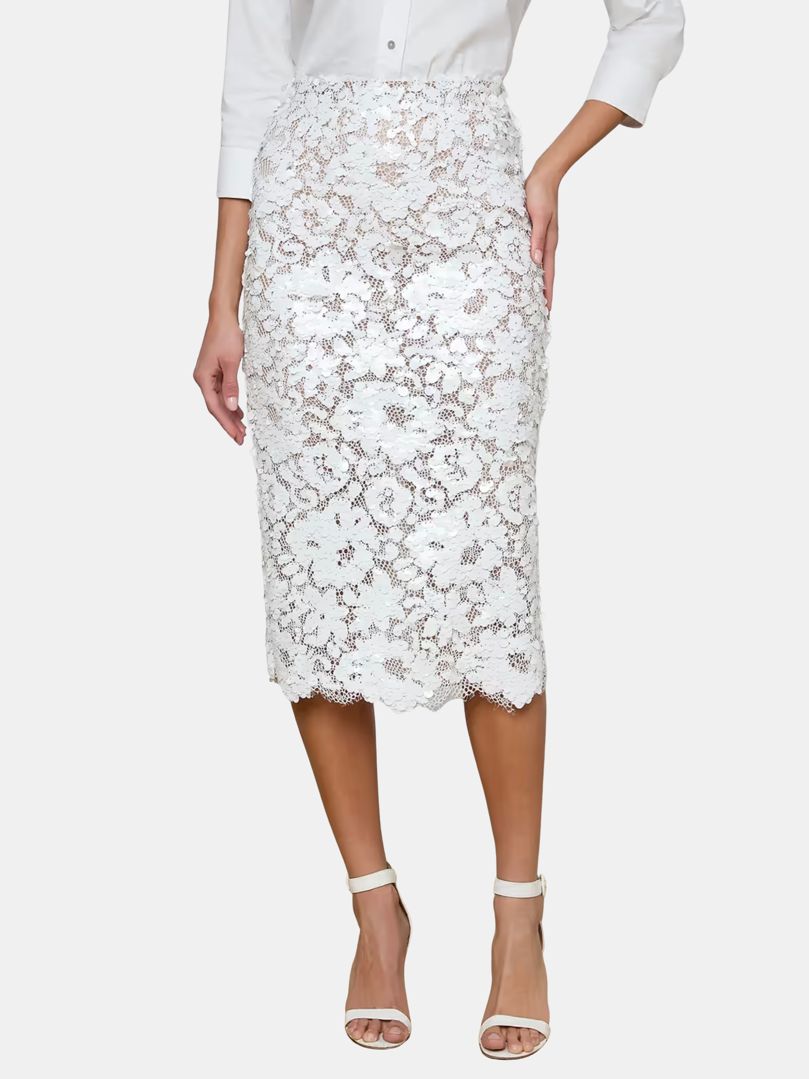 Makena Pencil Skirt - Periwinkle 