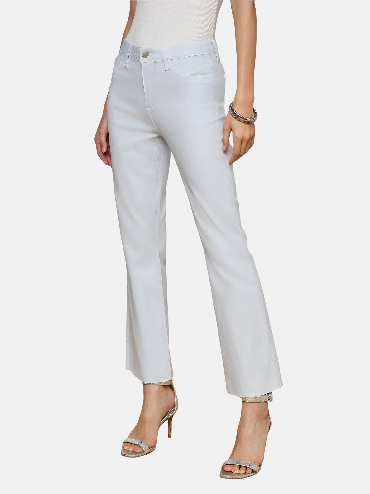 Kendra H/R Crop Flare - Periwinkle 