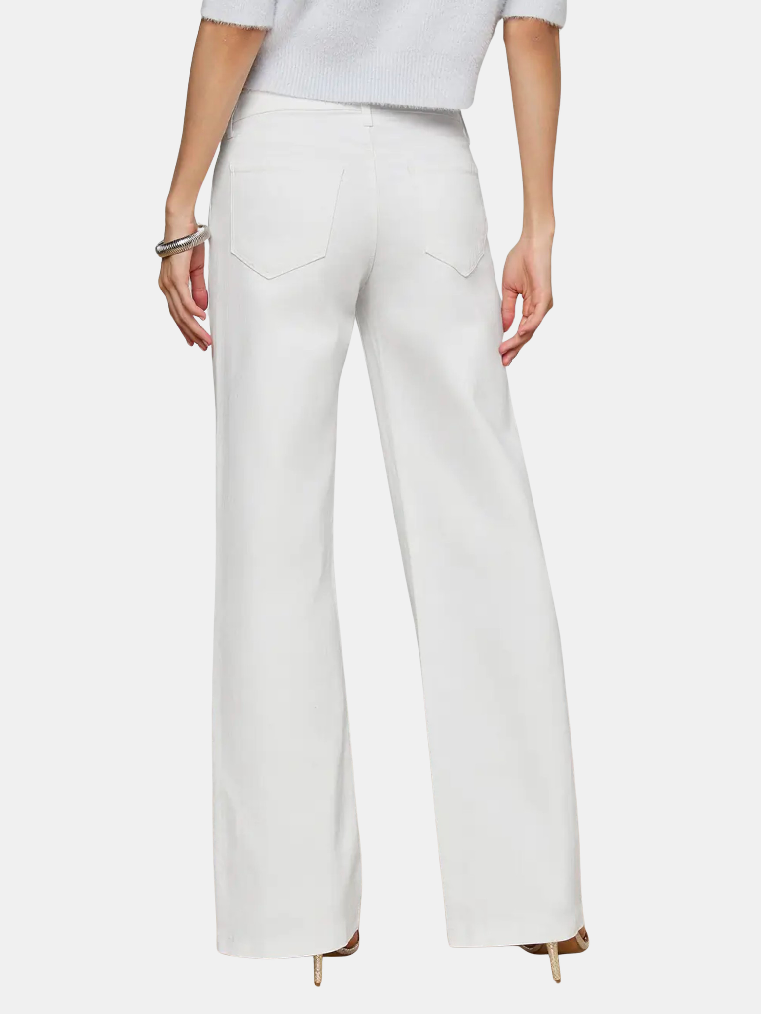 Joanne Low Rise Wide Leg Jean - Periwinkle 