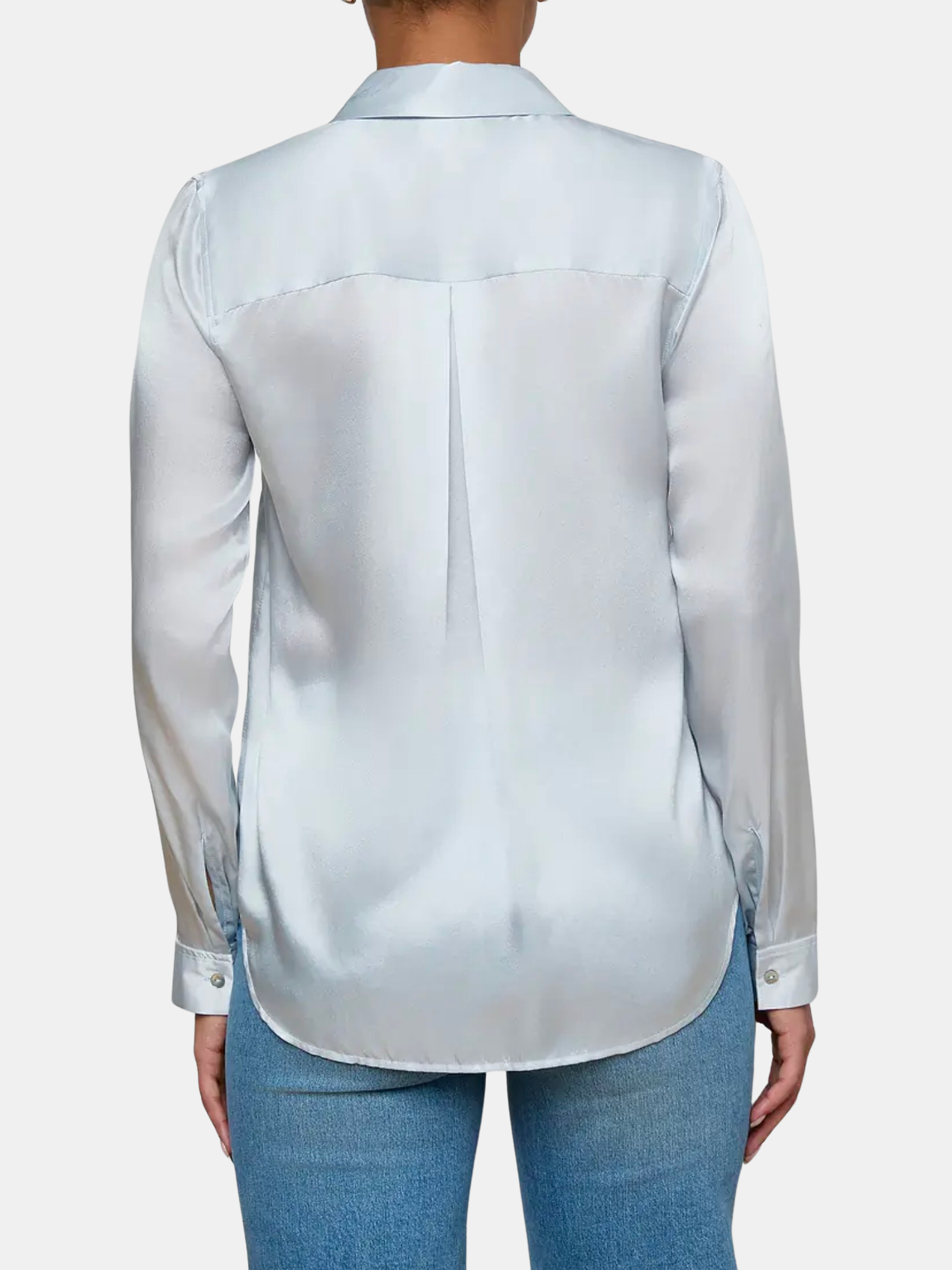 Tyler Long Sleeve Blouse - Periwinkle 