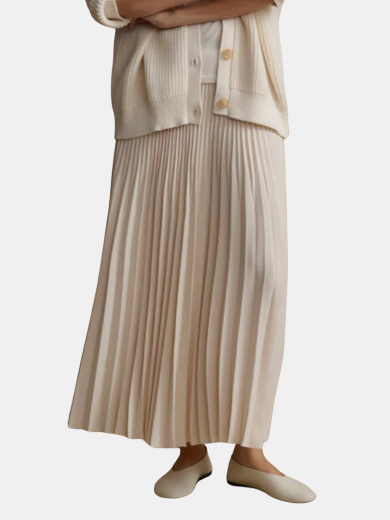 Pleated Skirt - Periwinkle 