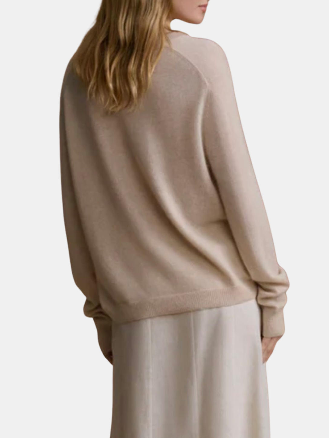 Flynn Cashmere Sweater - Periwinkle 