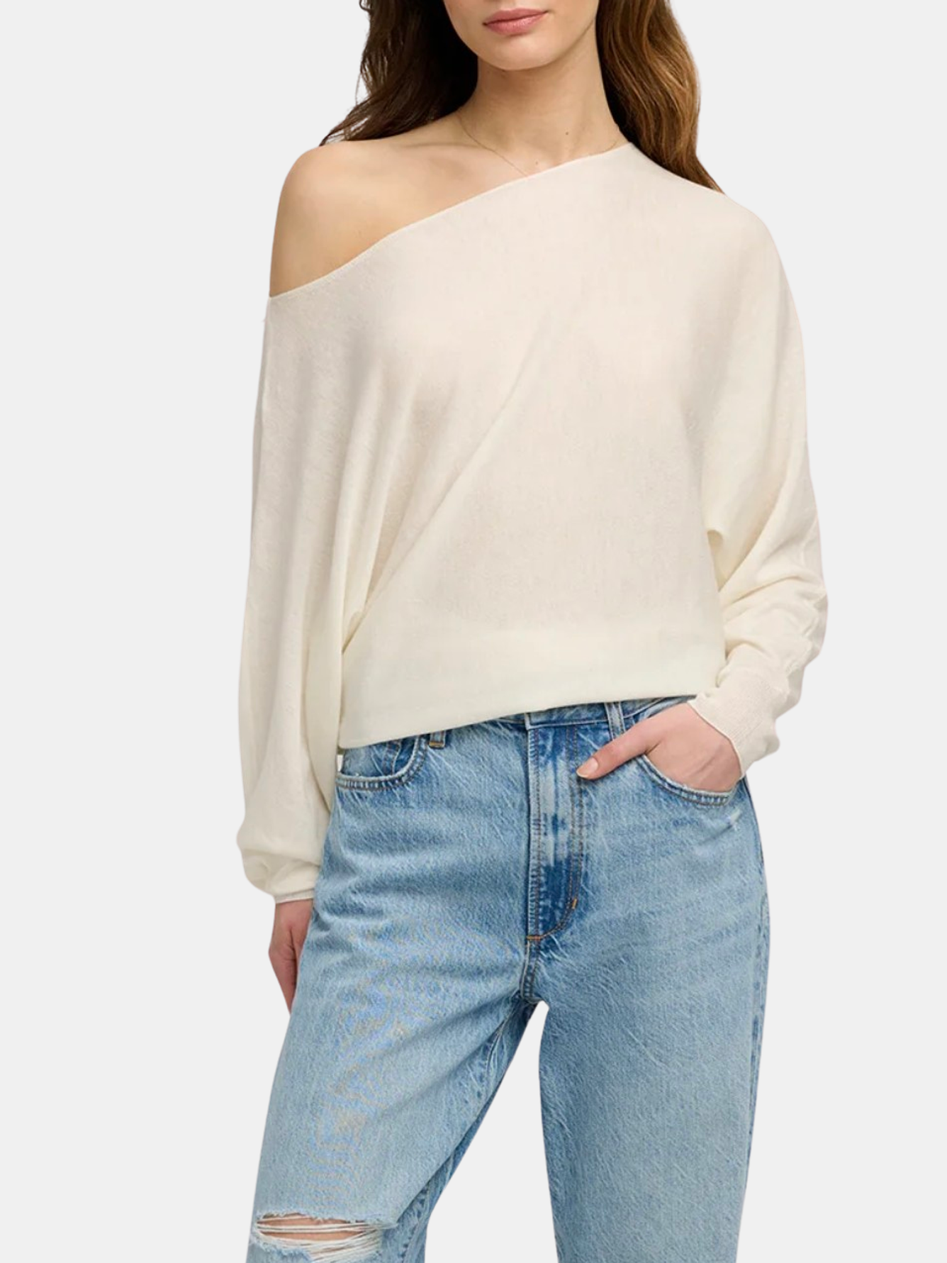 The Effortless Sweater - Periwinkle 