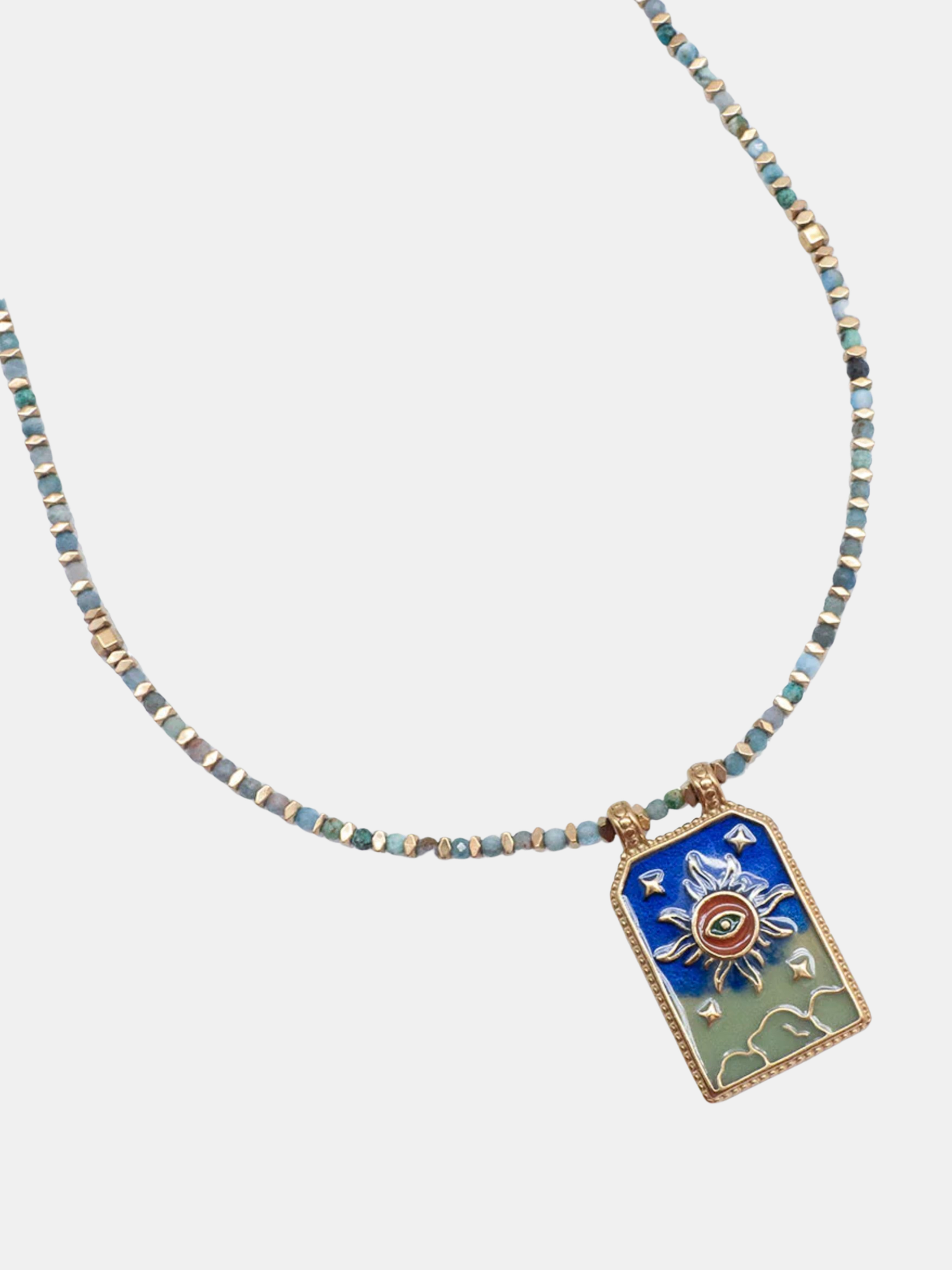 Alariz Necklace - Periwinkle 