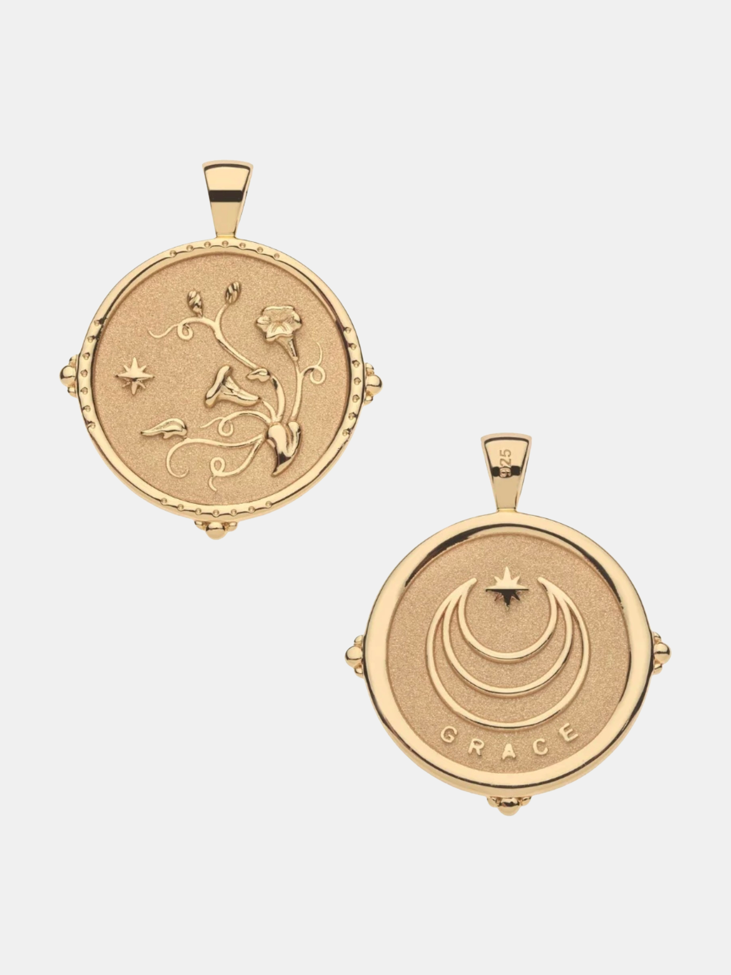 Grace JW Original Pendant Coin - Periwinkle 