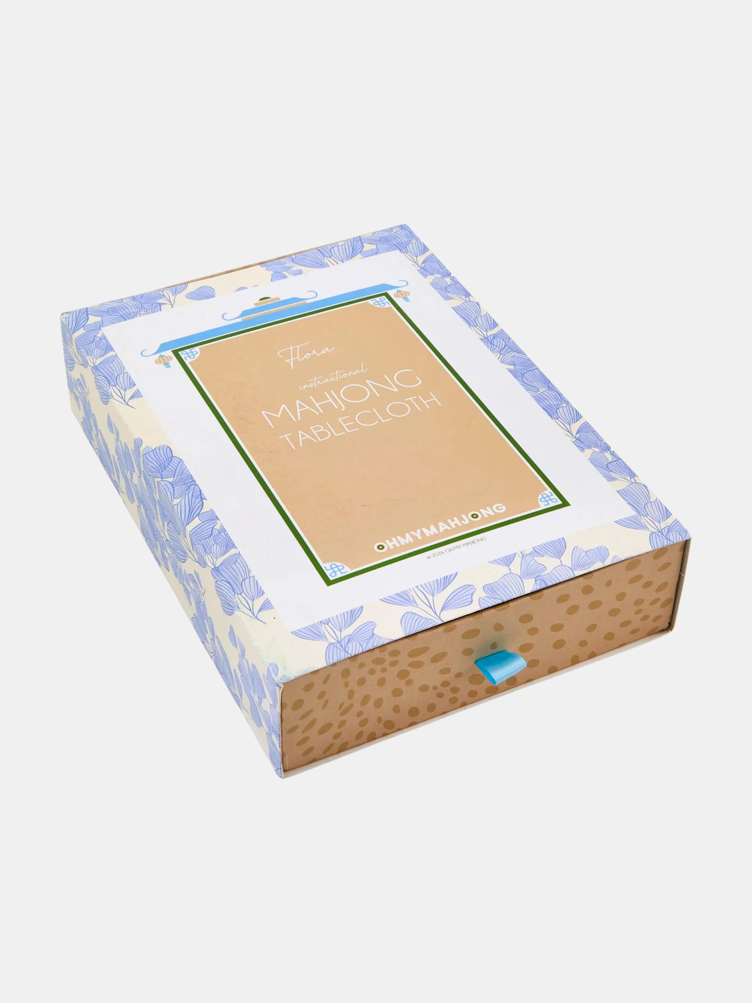 Flora Tablecloth - Periwinkle 