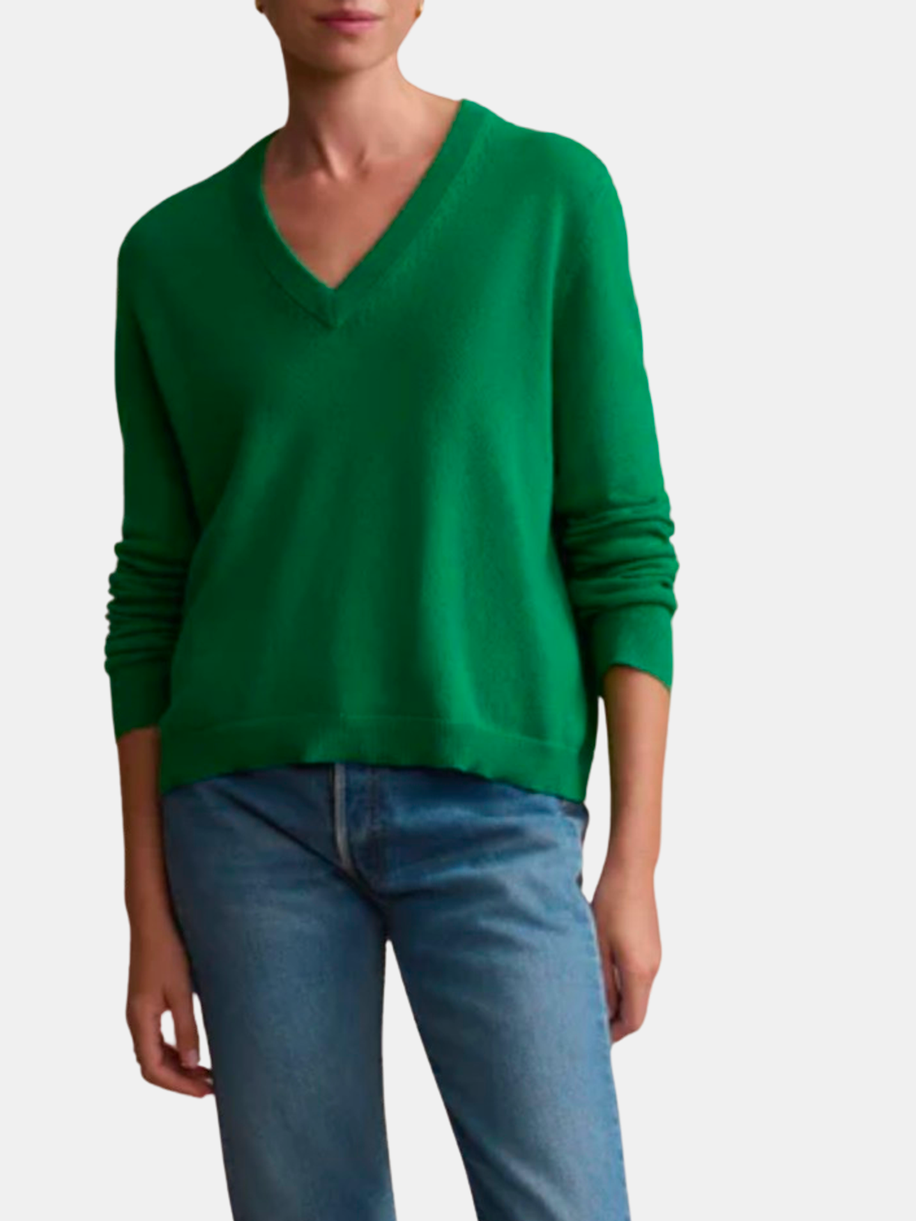 Flynn Cashmere Sweater - Periwinkle 
