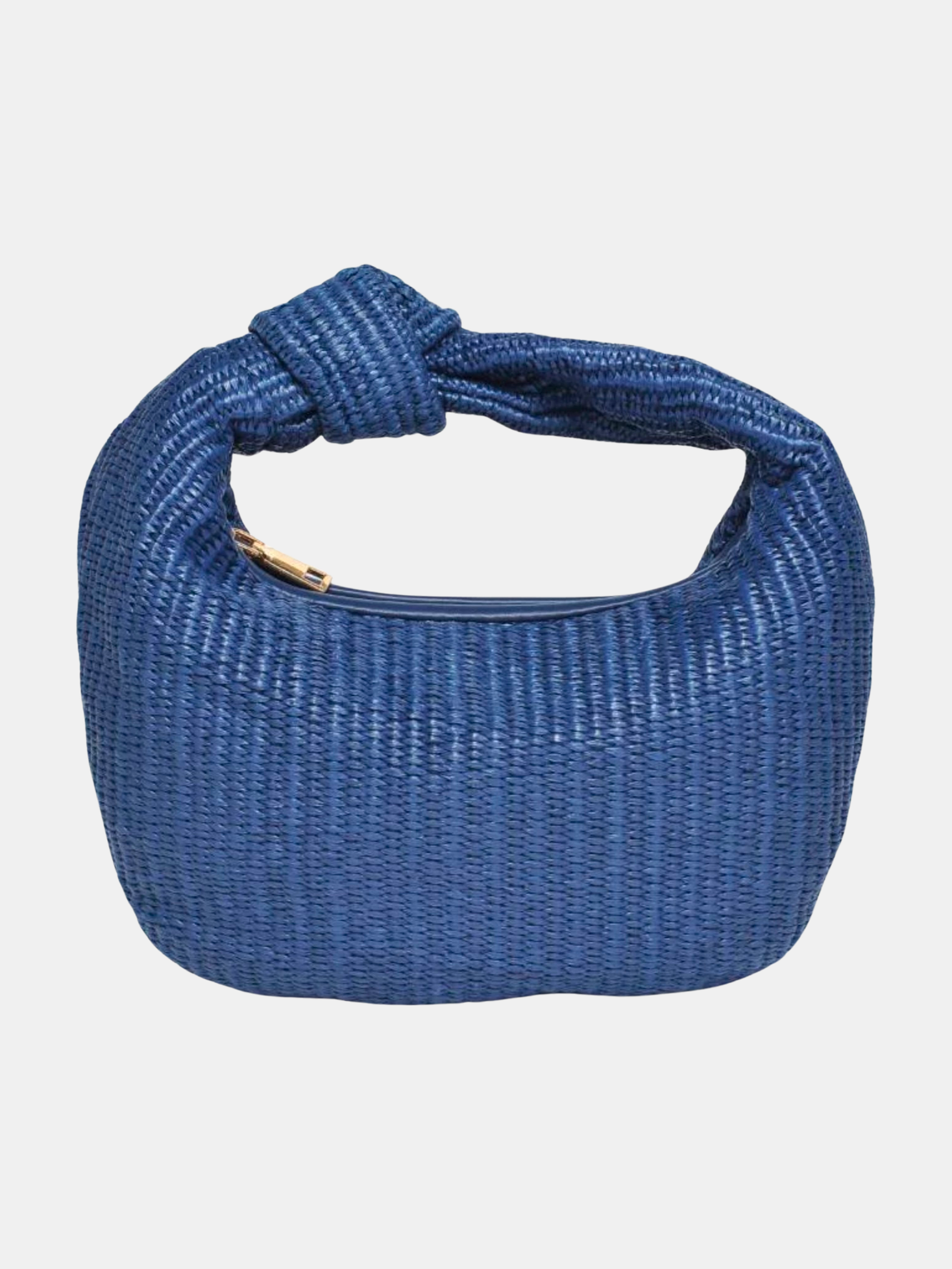 Tracy - Stripes Clutch - Periwinkle 