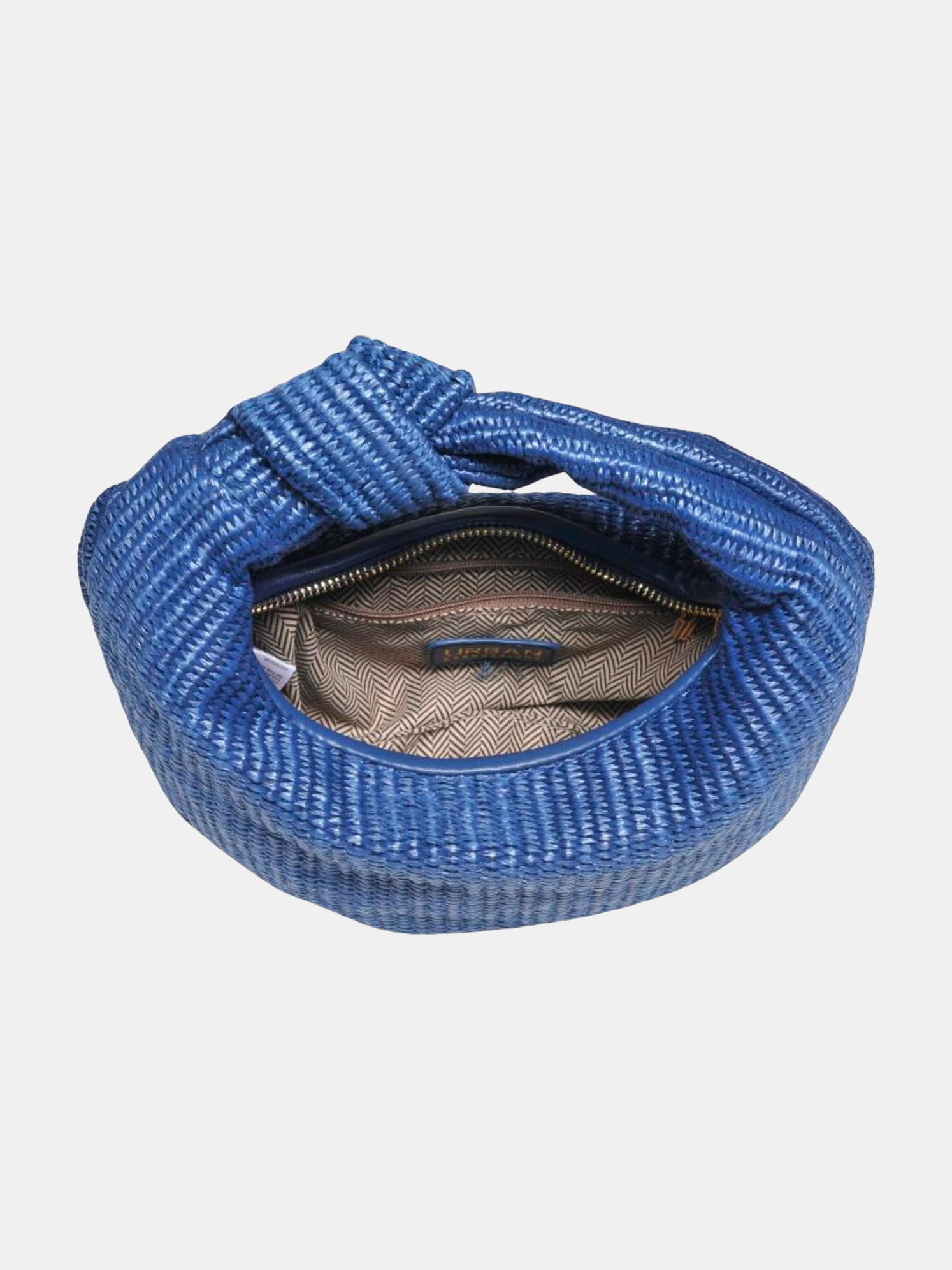 Tracy - Stripes Clutch - Periwinkle 
