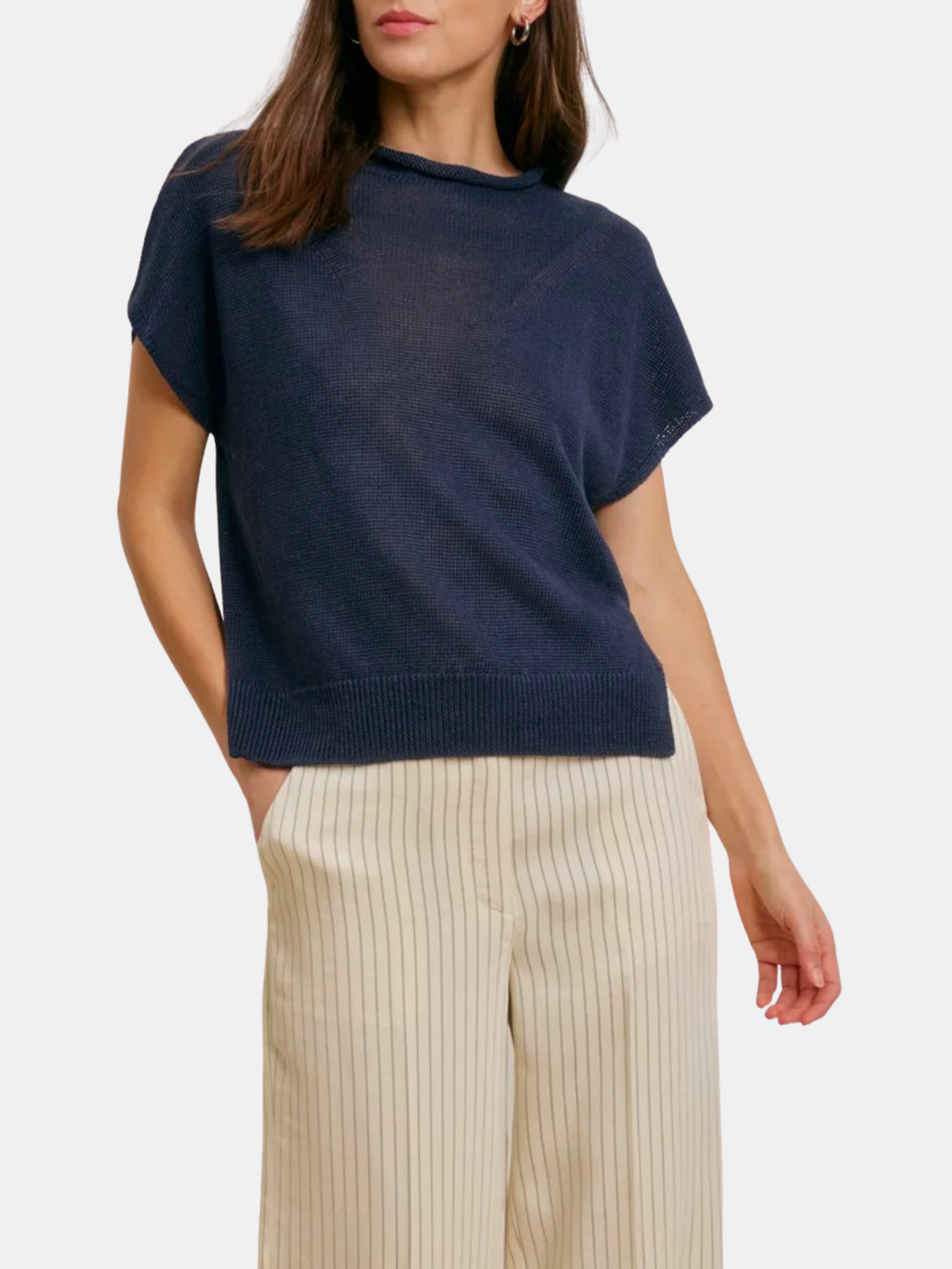 The Stevie Sweater - Periwinkle 