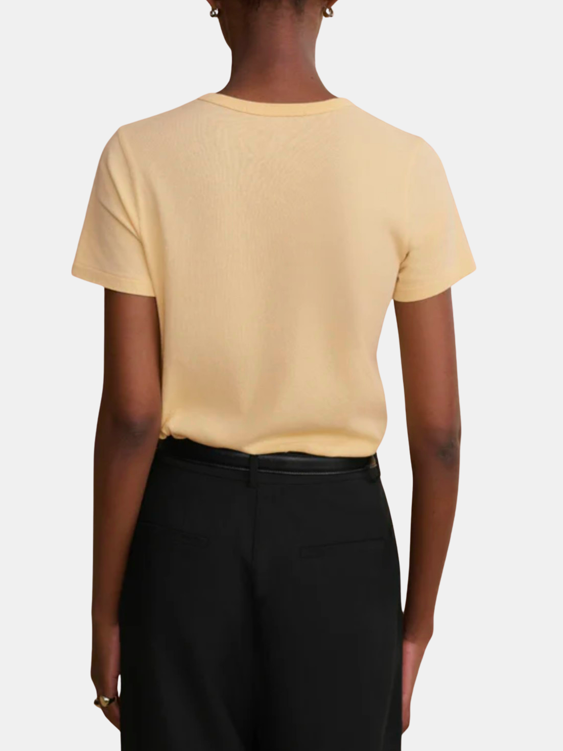 Cotton Slim Tee - Periwinkle 