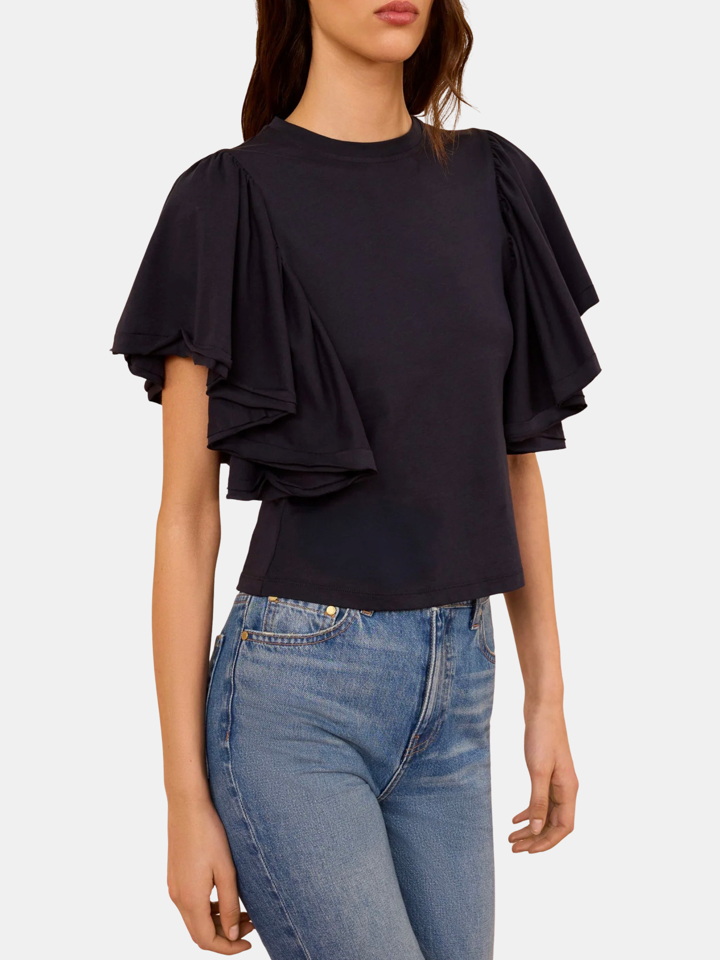 Cordelia Short Sleeve Cotton Top