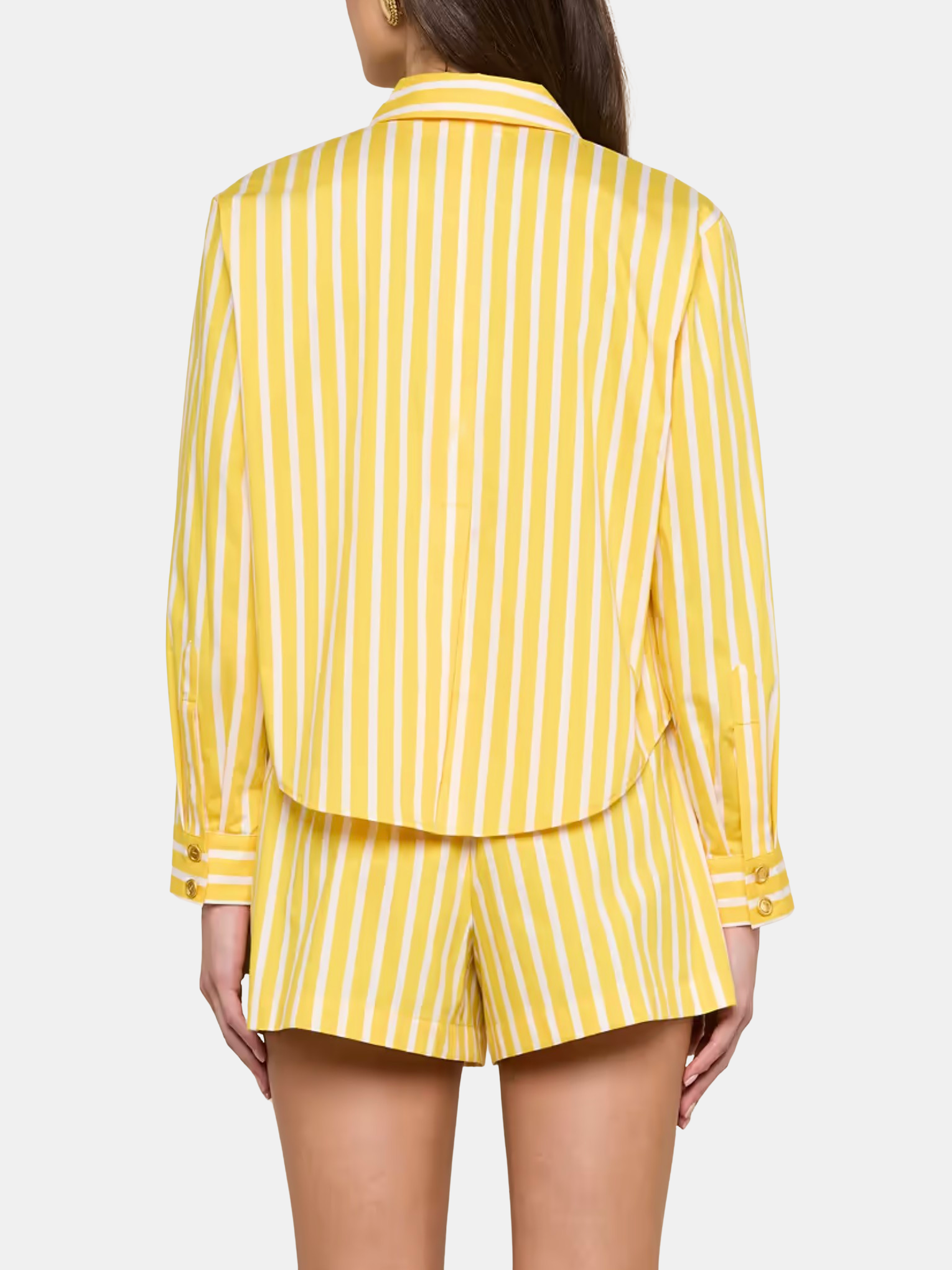 Cosette Crop Hi Low Shirt