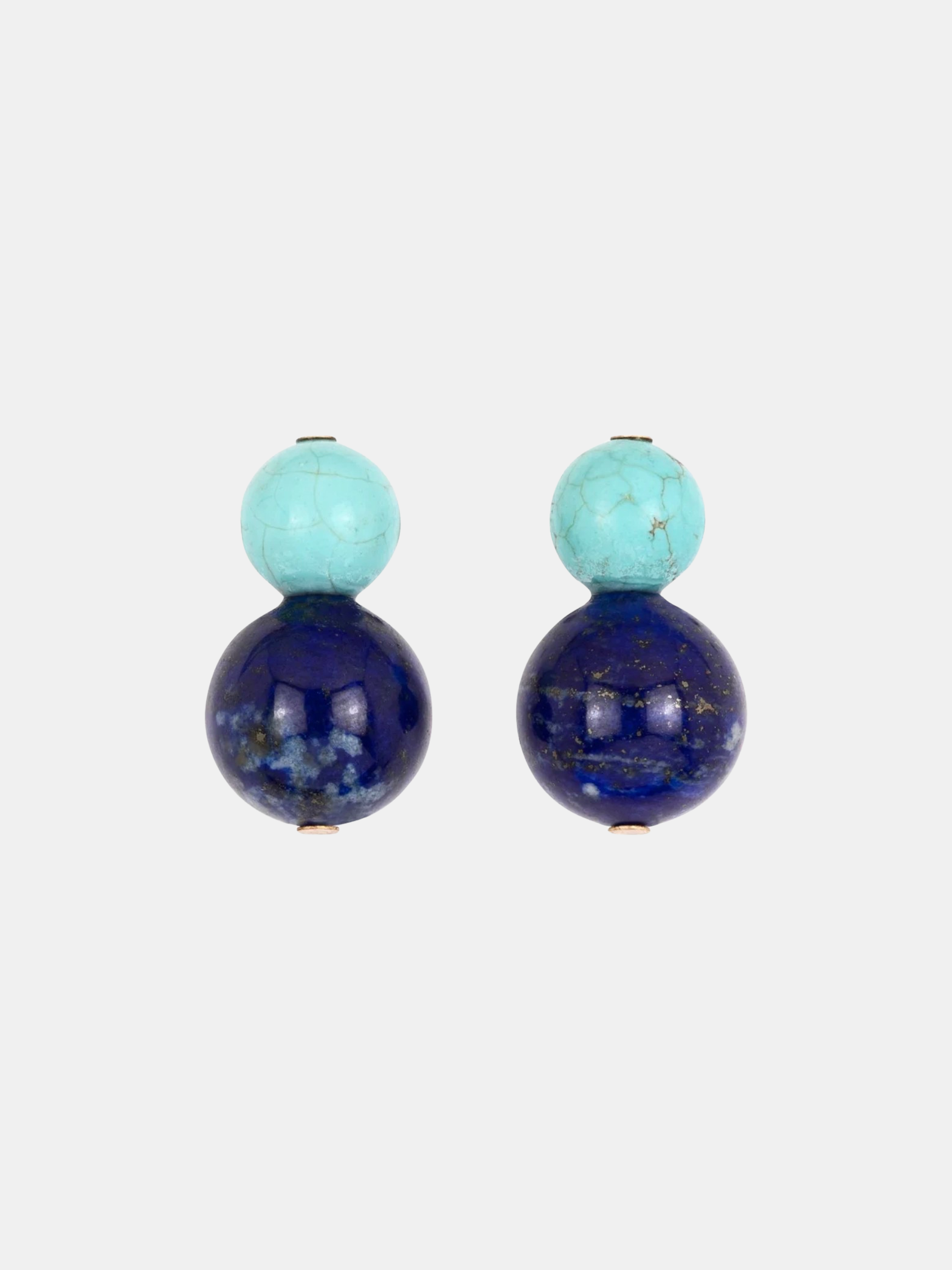 Cara Earrings - Lapis Multi