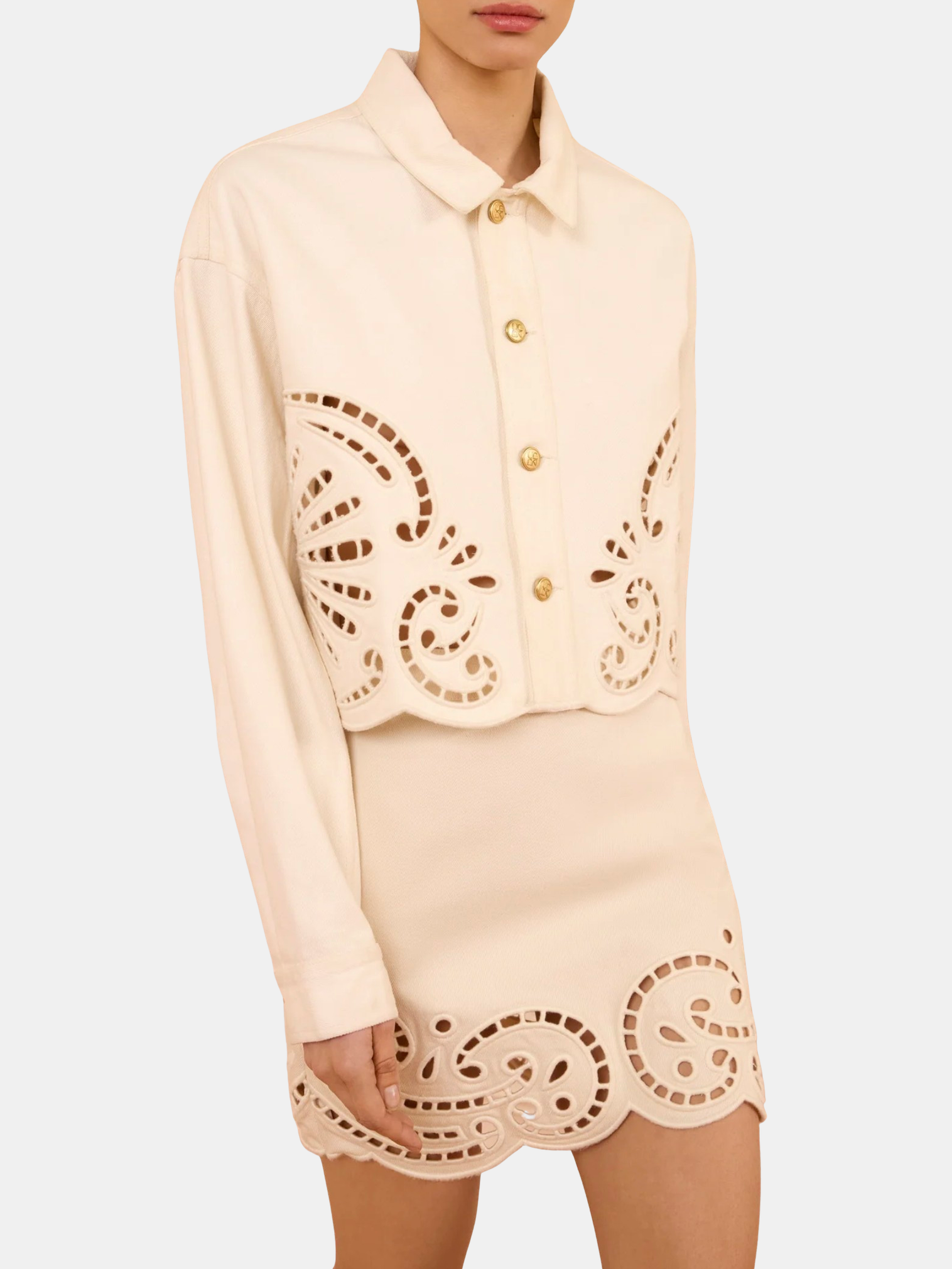 The Bobbi Jacket with Eyelet