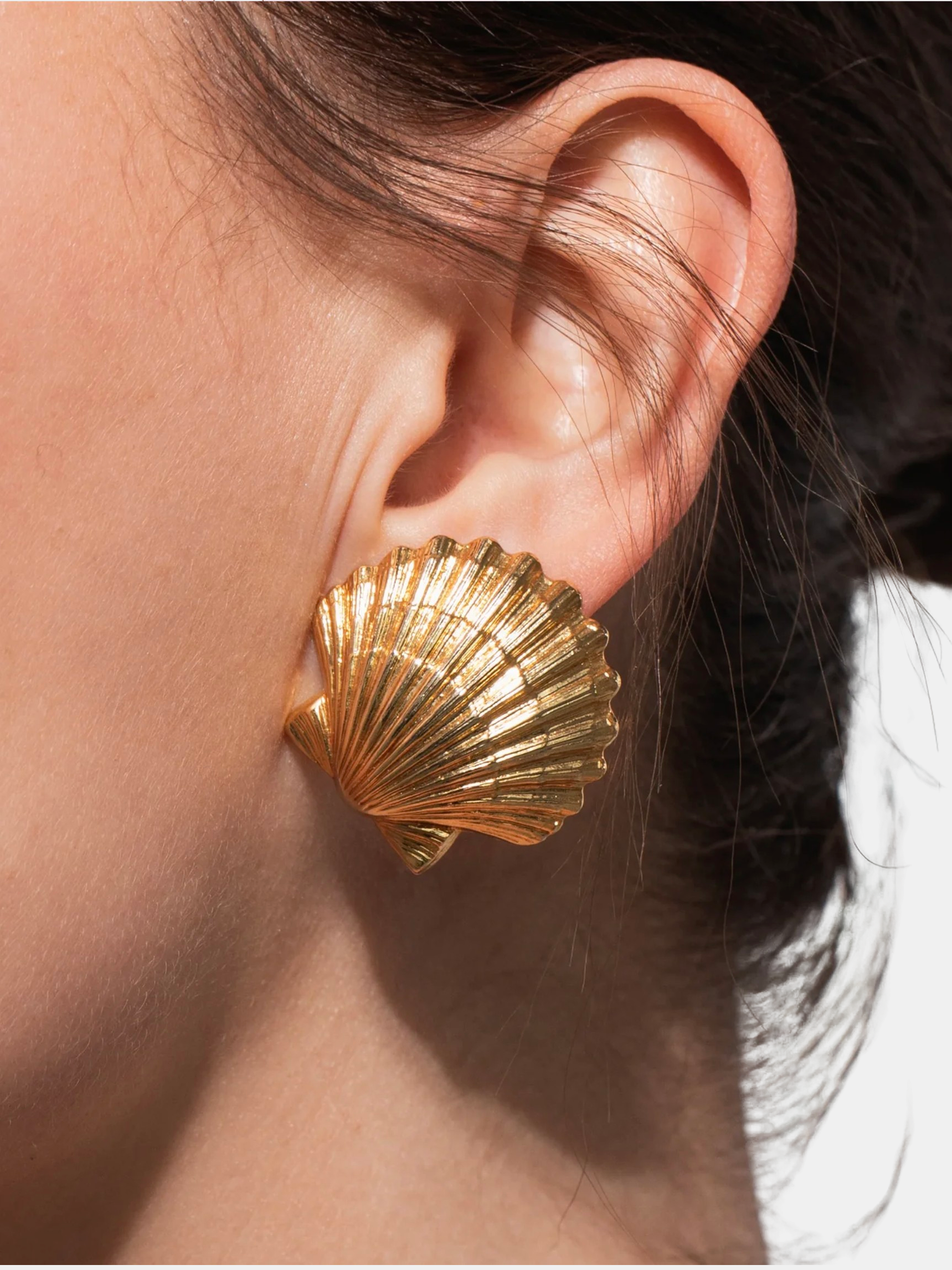 Mar Earrings - Gold