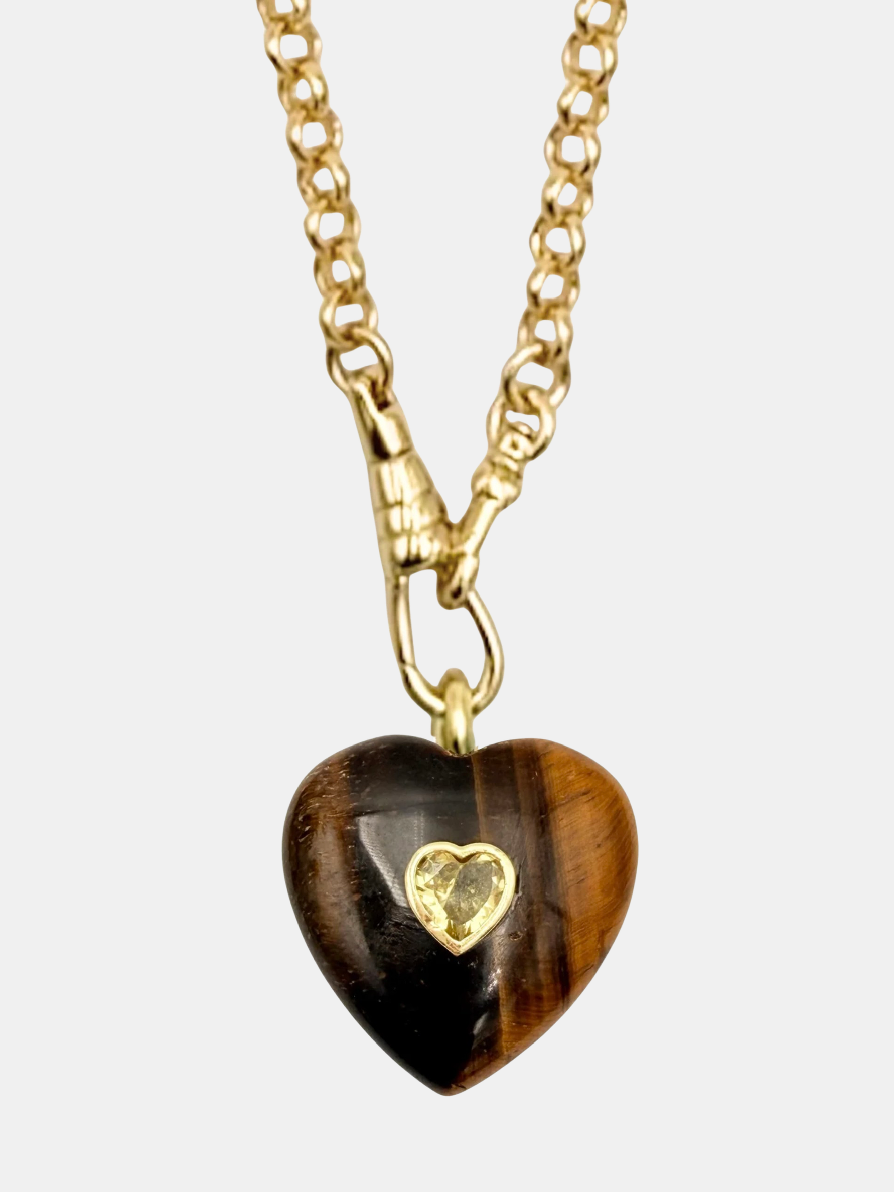 Tigers Eye Amore Necklace