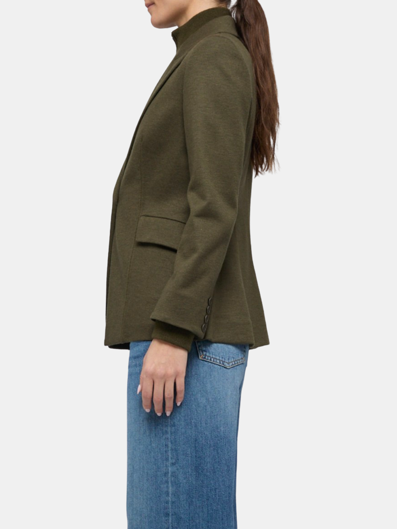 Auden Knit Combo Blazer