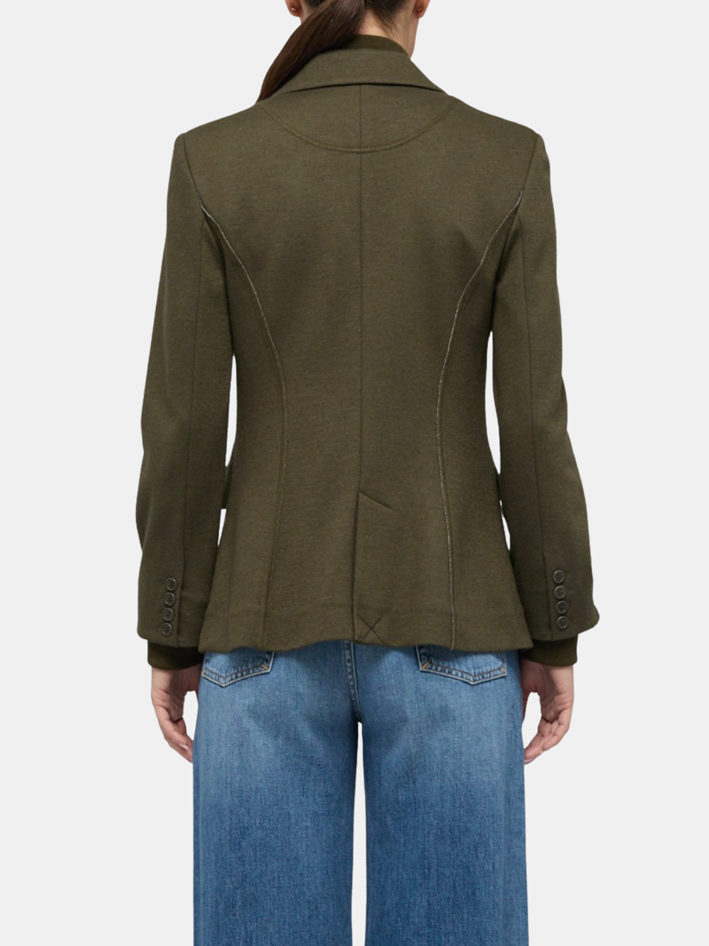 Auden Knit Combo Blazer