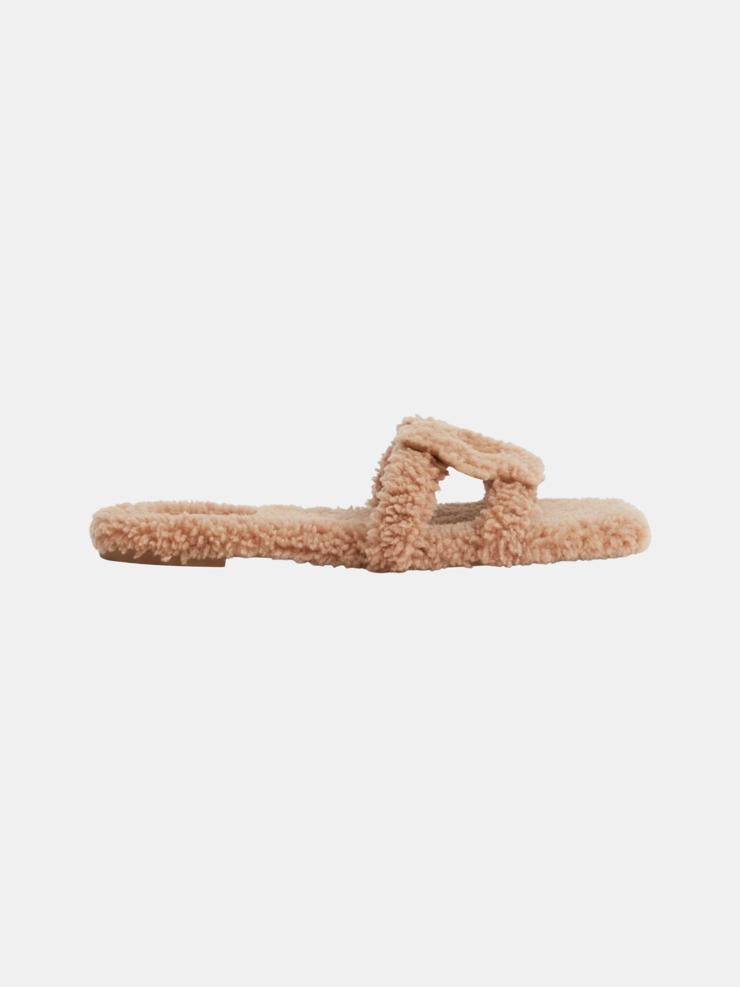 Monogram Shearling Sandal