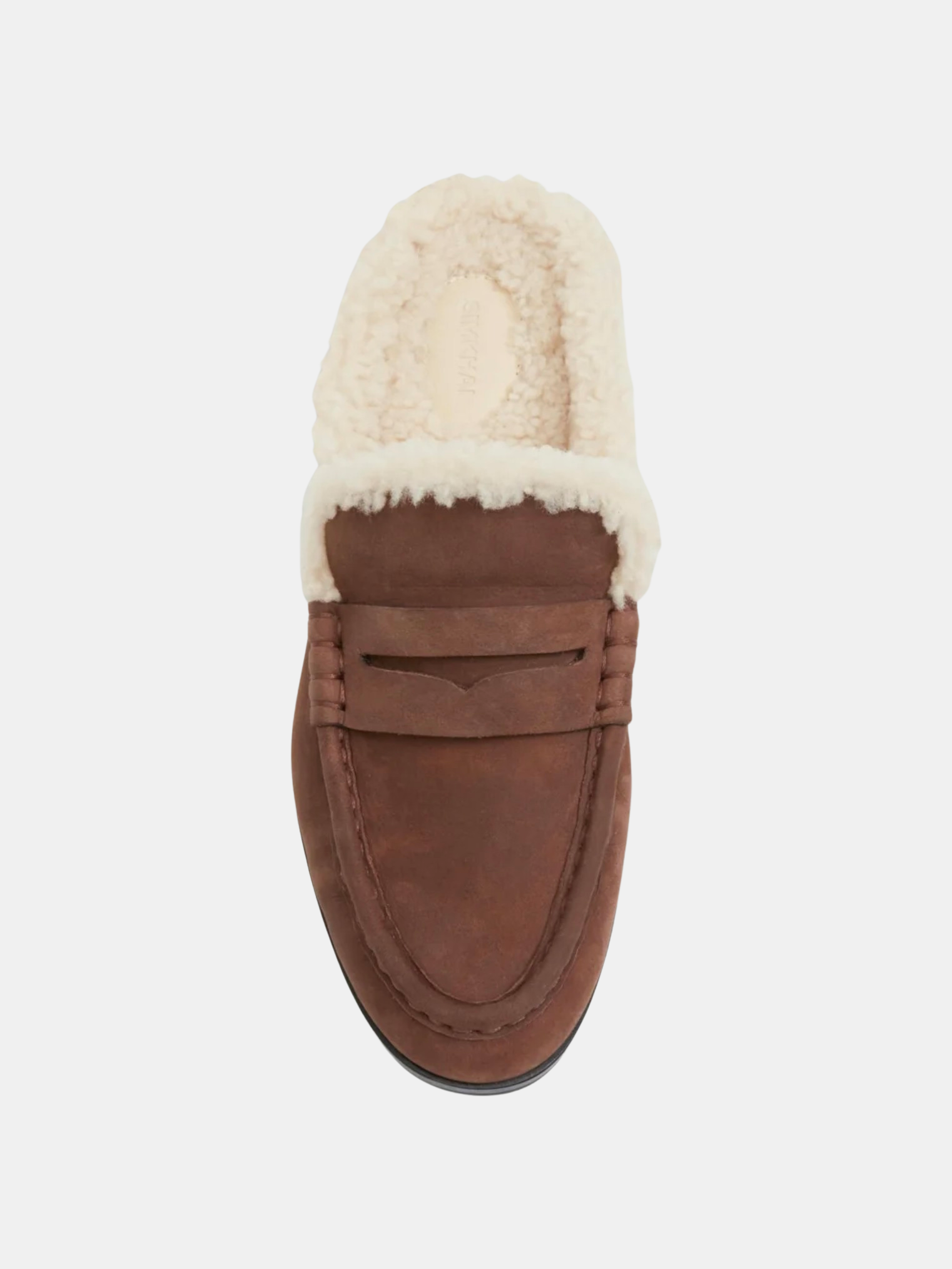 Dean Shearling Loafer Mule