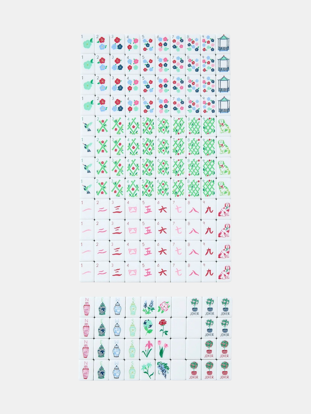 Nantucket Mahjong Tiles