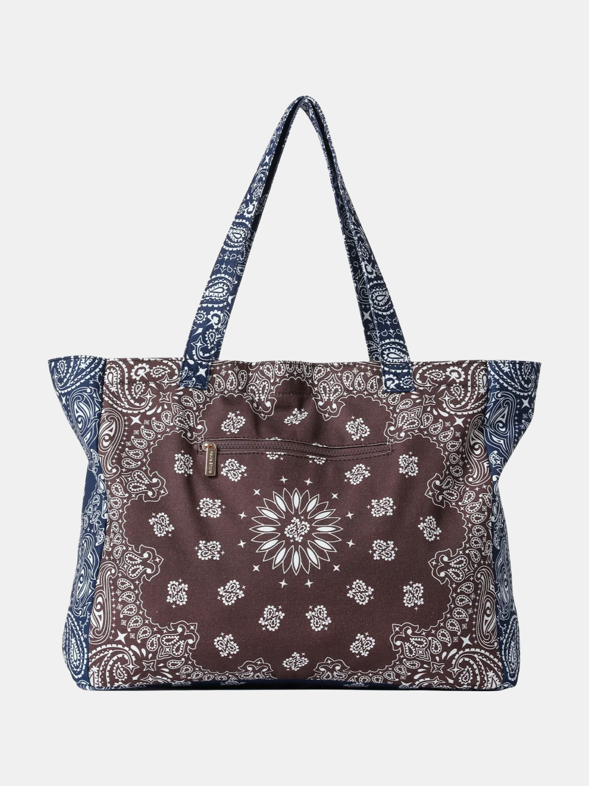 Bandana Print Canvas Tote