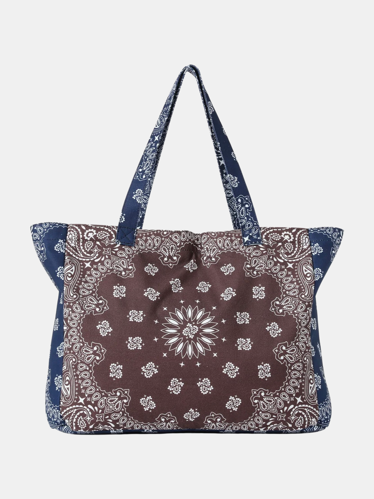 Bandana Print Canvas Tote