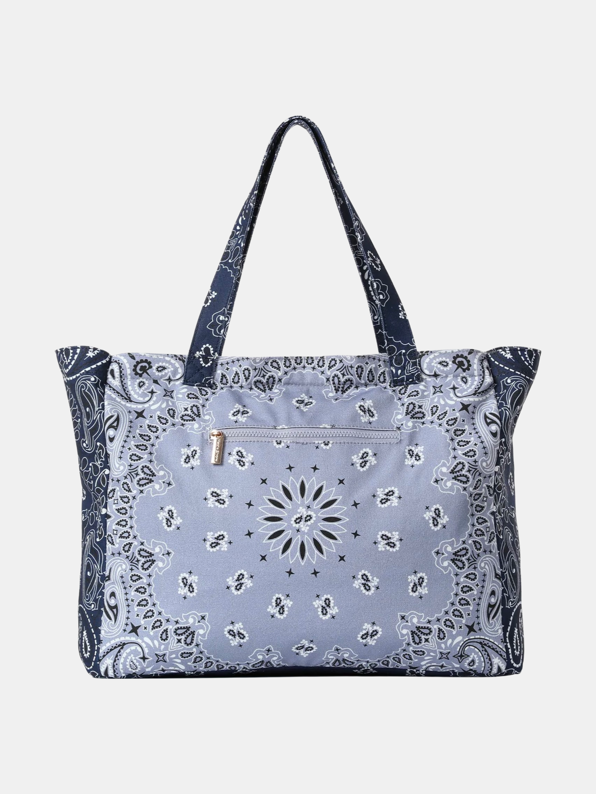 Bandana Print Canvas Tote