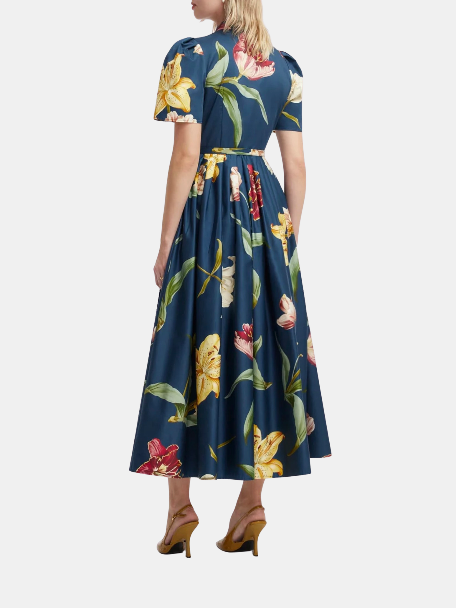 Bianca Short Sleeve Midi Dress
