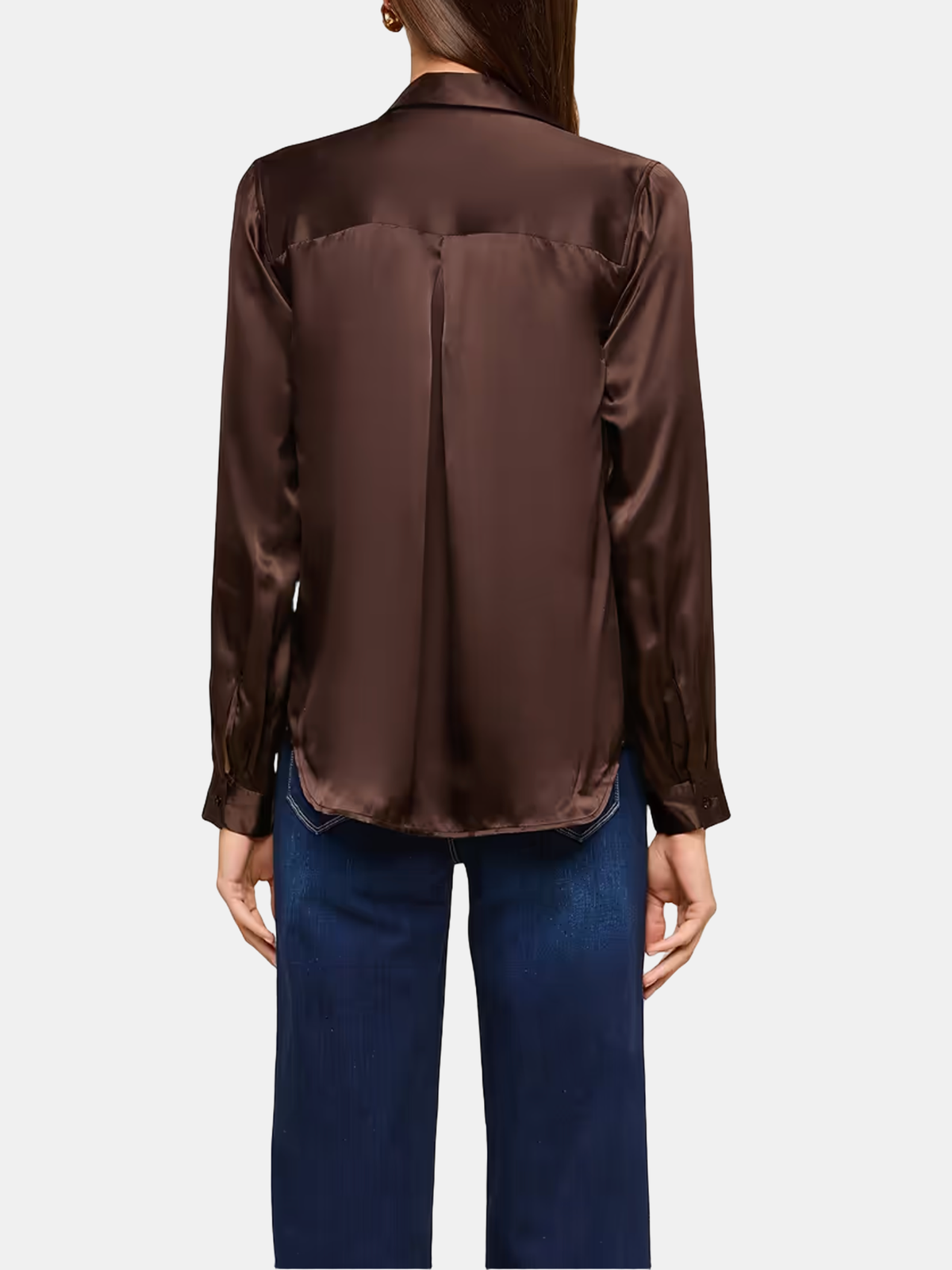 Tyler Long Sleeve Blouse - Periwinkle 
