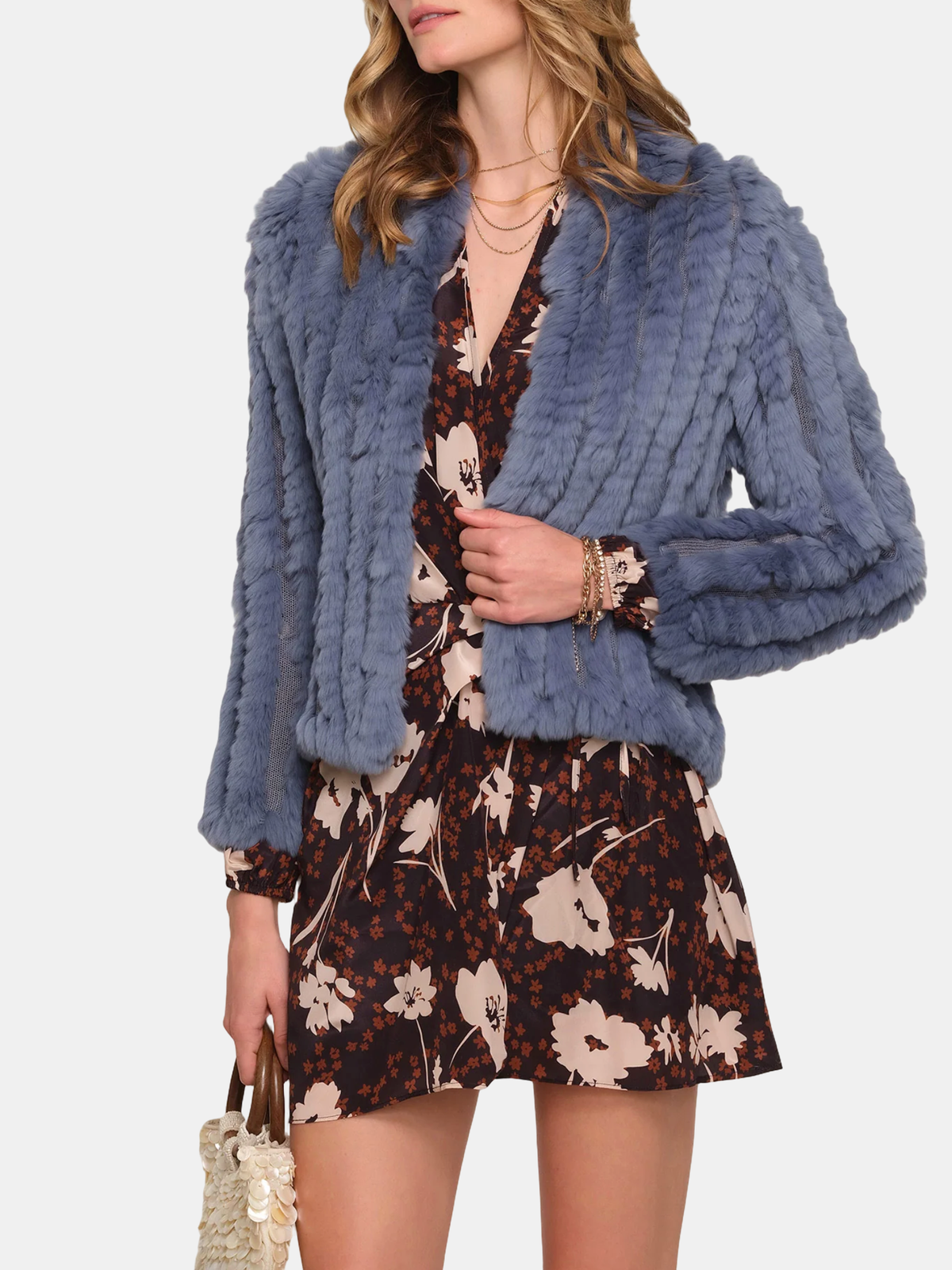 Rosa Jacket - Periwinkle 