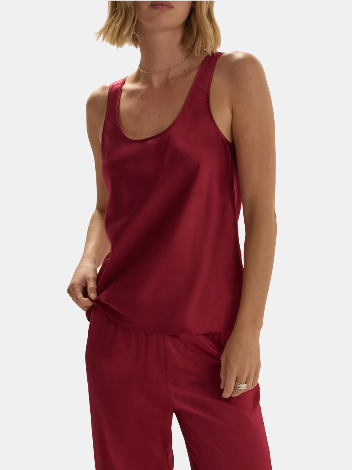 The Clean Cut Tank - Periwinkle 