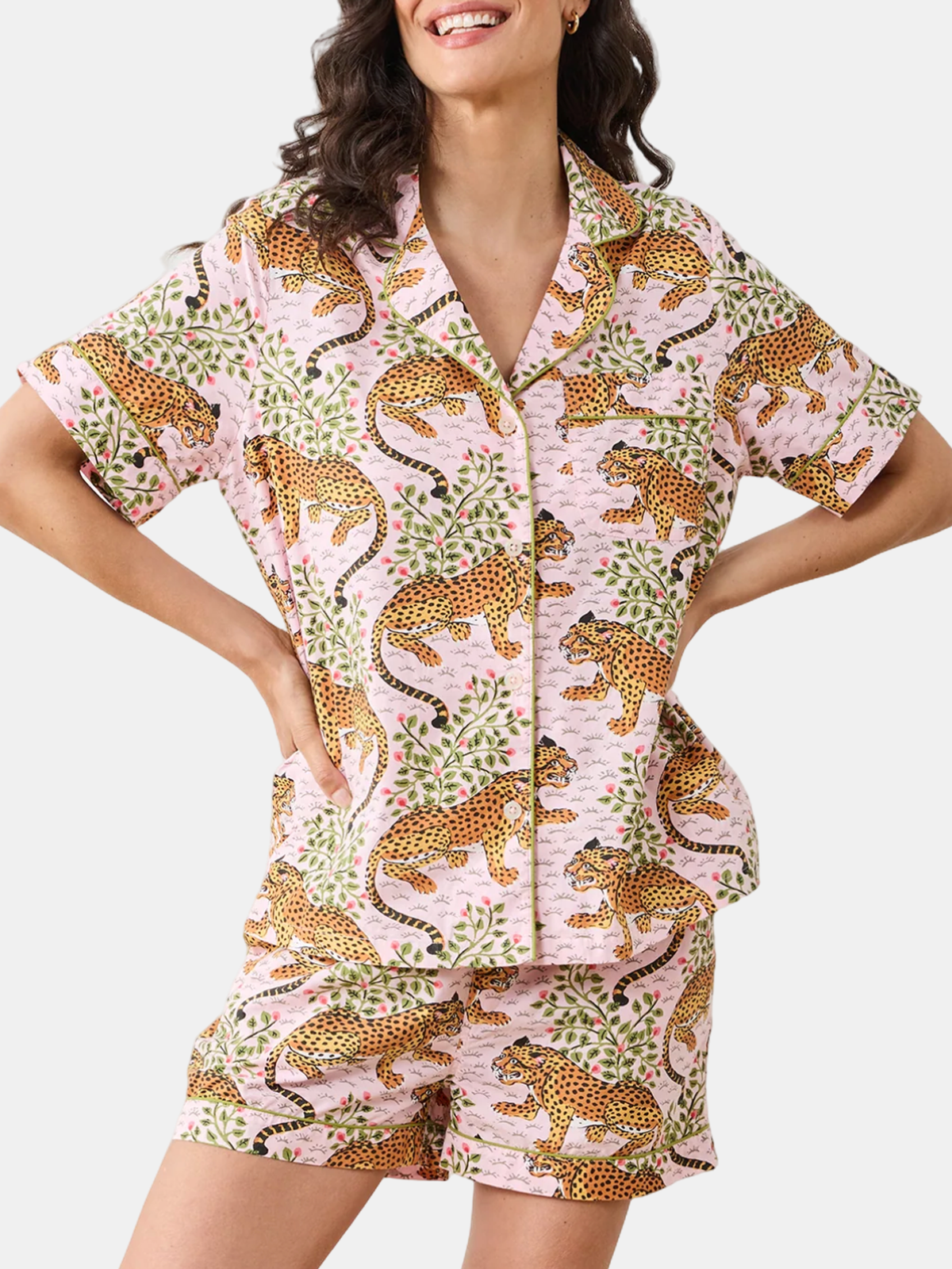 Bagheera-Organic Pima Modal Short Set - Periwinkle 