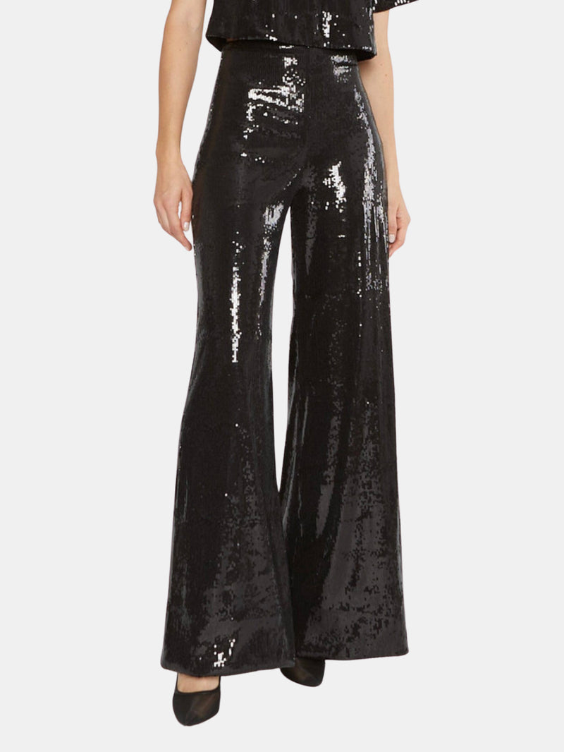 Sequin Wide Leg Pant