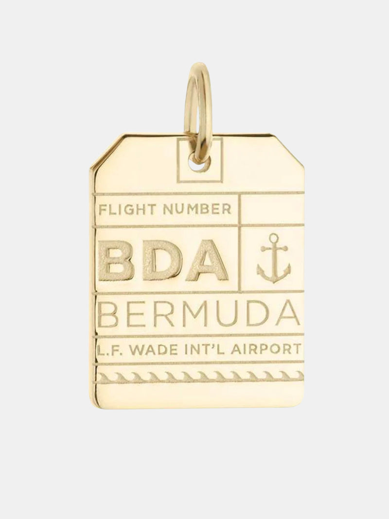 Bermuda BDA Luggage Tag Charm