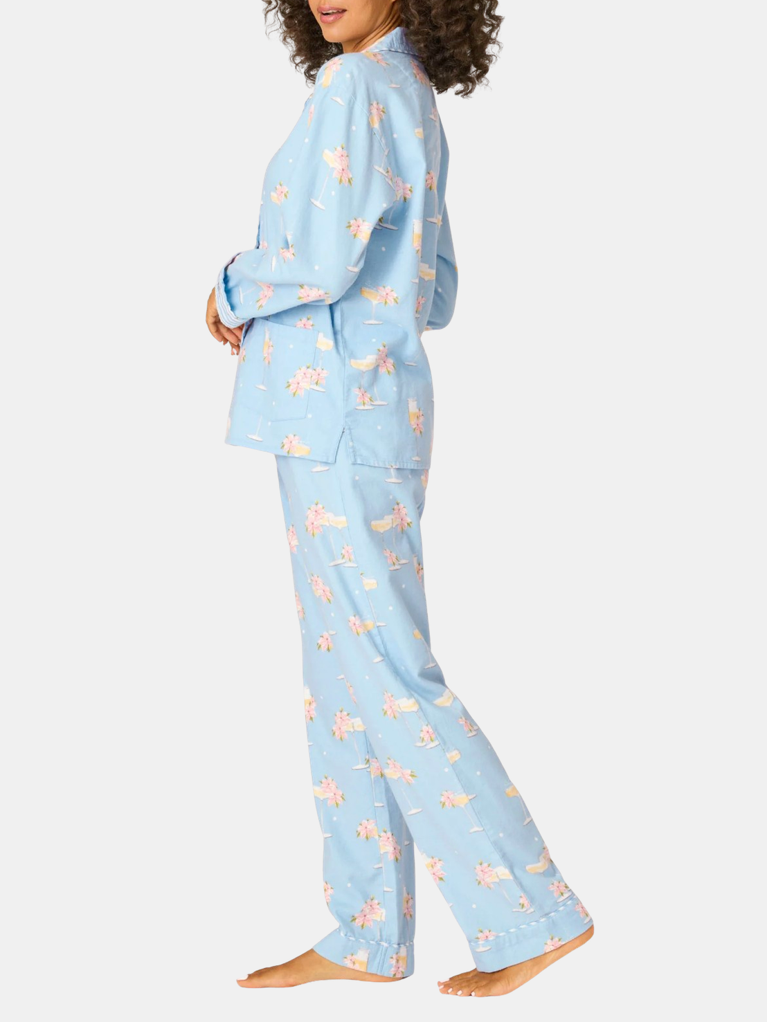 PJ Set Fizz The Season - Periwinkle 