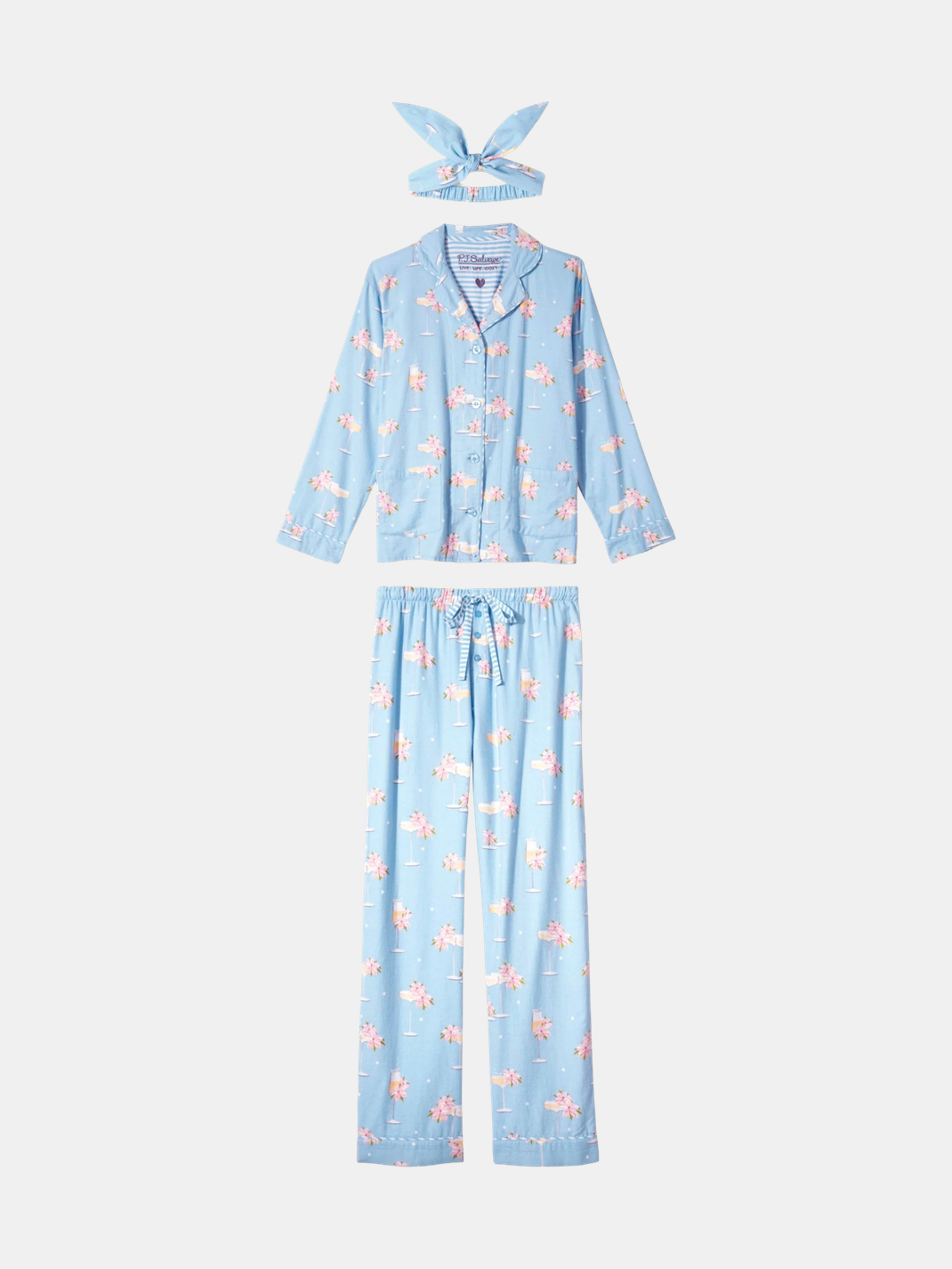 PJ Set Fizz The Season - Periwinkle 