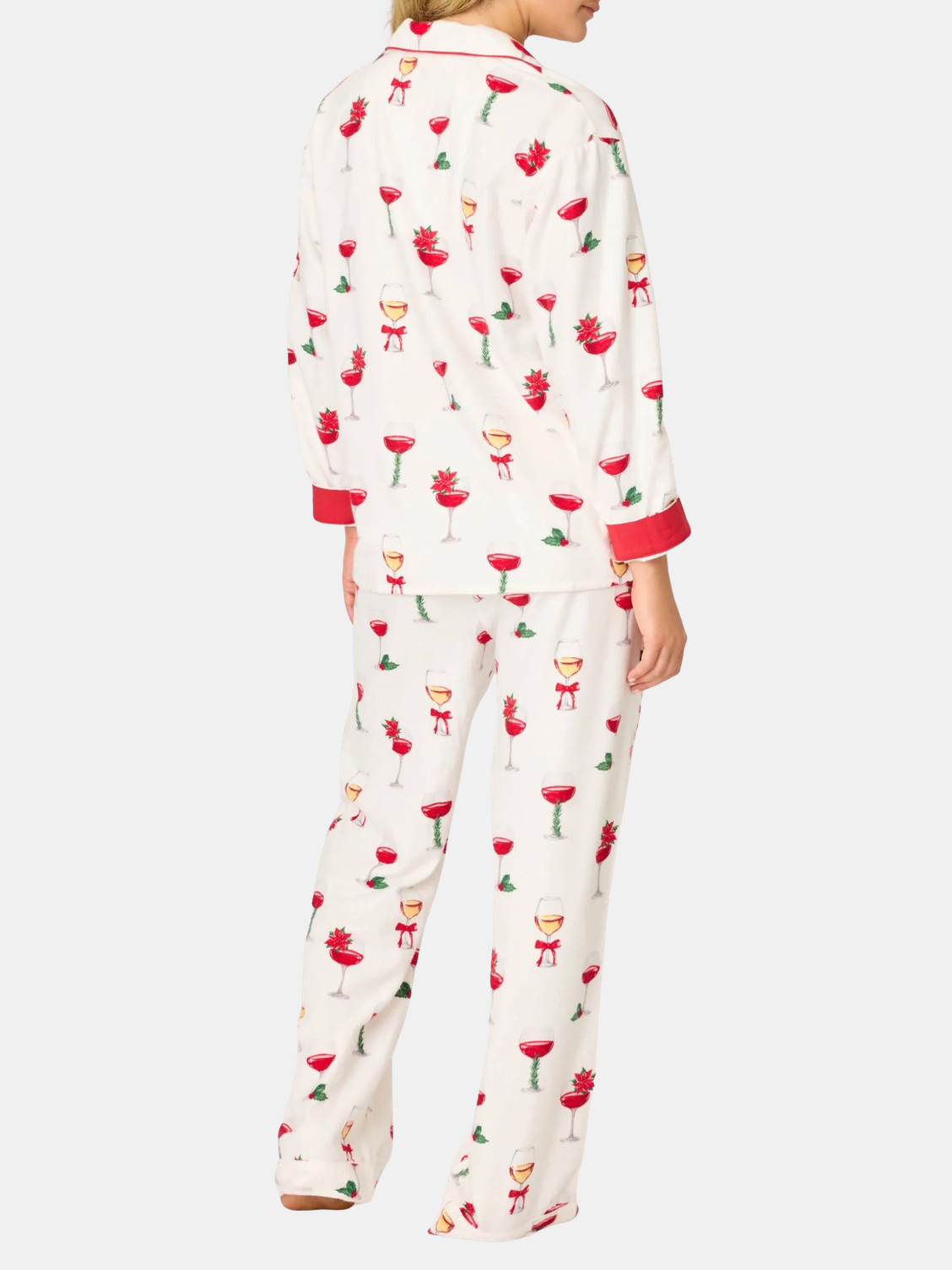 Let's Get Toasty Flannel PJ Set - Periwinkle 