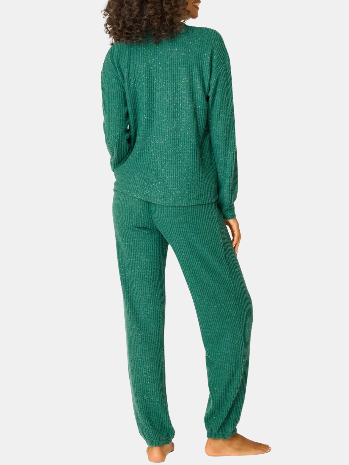 Fireside Sparkle PJ Set - Periwinkle 