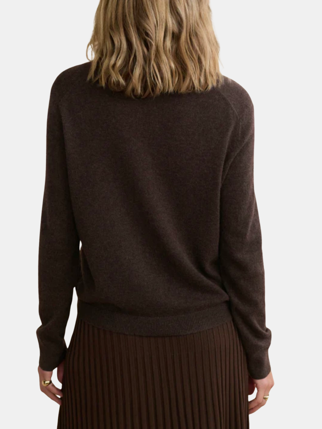 Flynn Cashmere Sweater - Periwinkle 