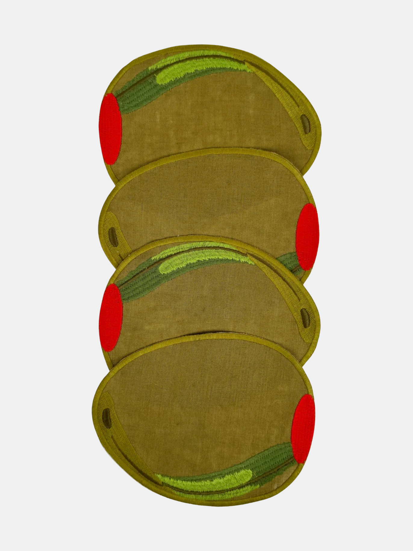 Olive Napkins Set - Periwinkle 