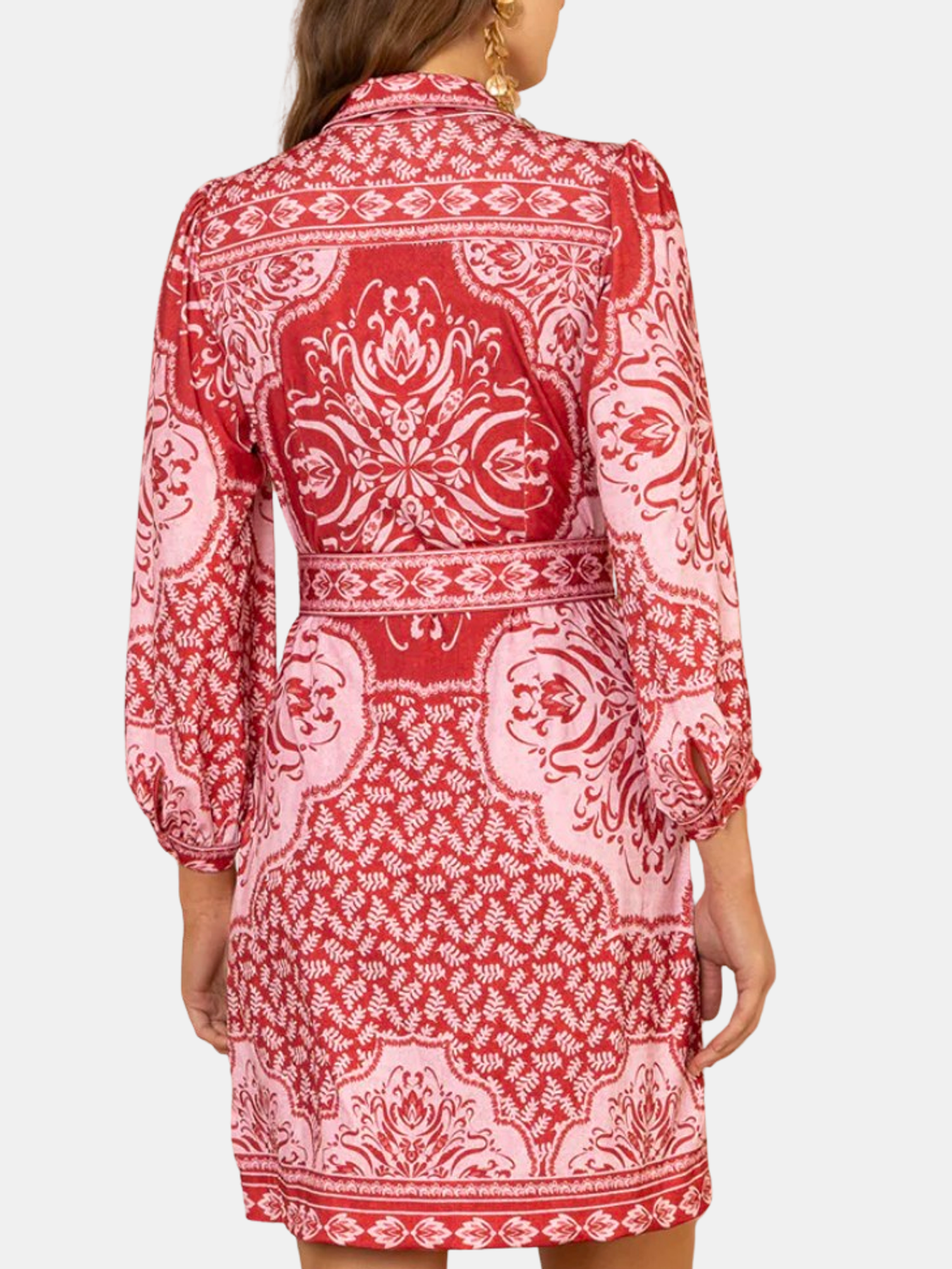 Long Sleeve Short Dress