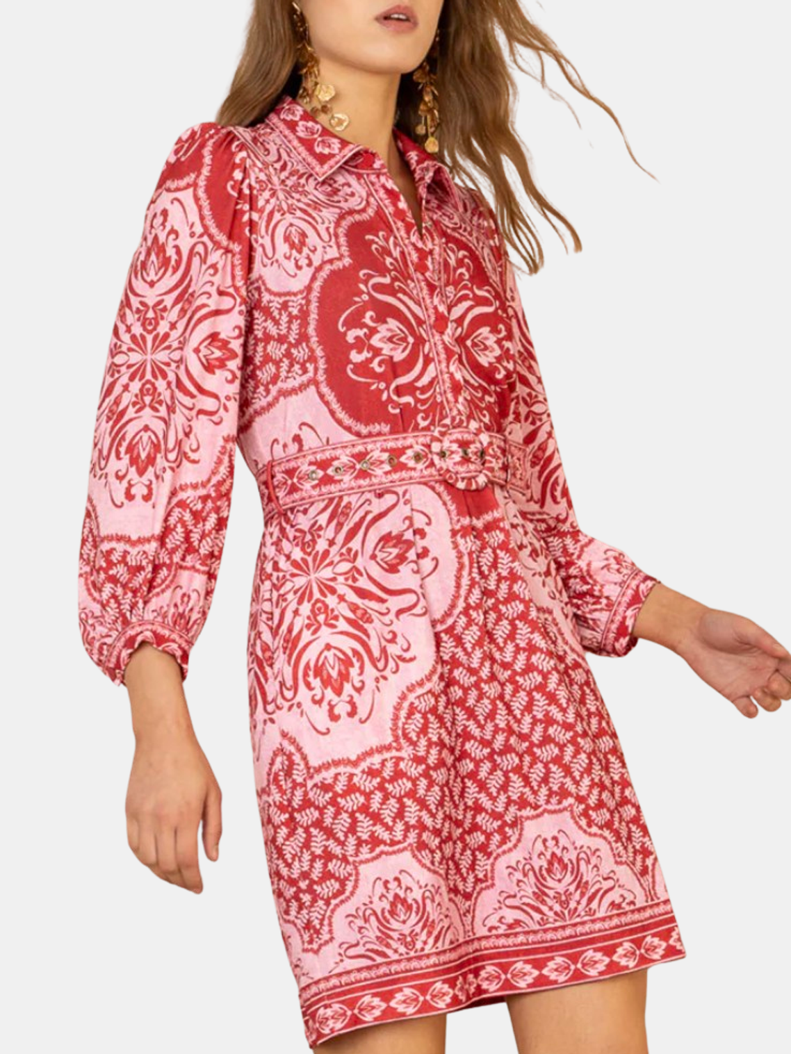 Long Sleeve Short Dress