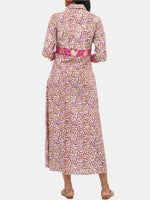 Shirt Dress Maxi - Periwinkle 