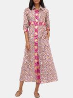 Shirt Dress Maxi - Periwinkle 
