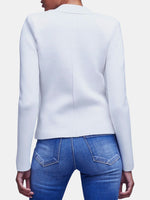 Sofia Knit Blazer - Periwinkle 