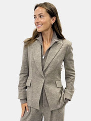 Auden Knit Combo Blazer