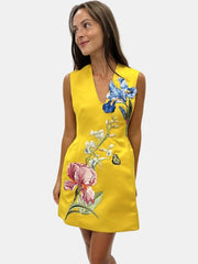 Bree Embroidery Mini Dress